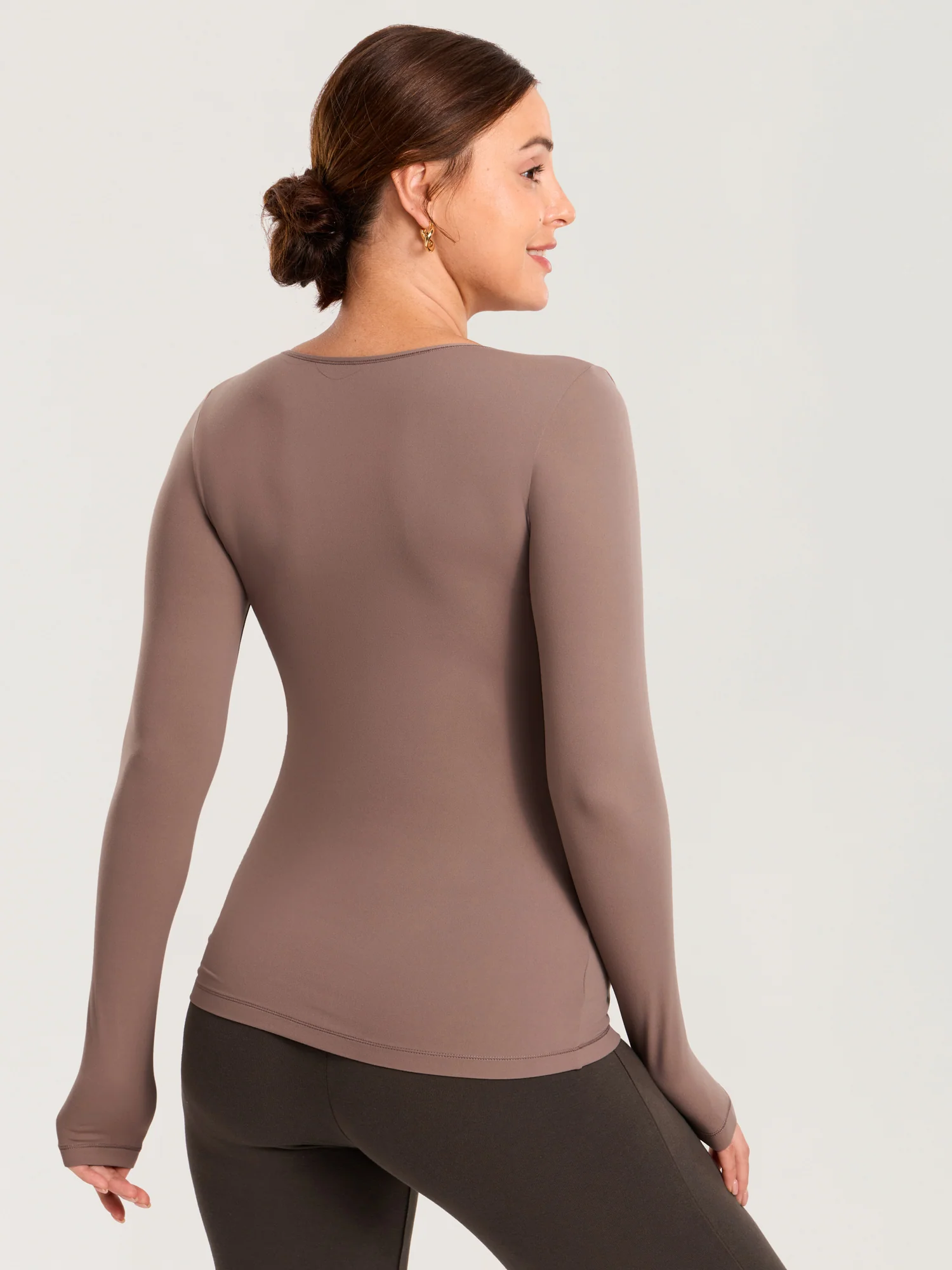 AirSoft Crossover Maternity & Nursing Top - Long Sleeves - Image 22