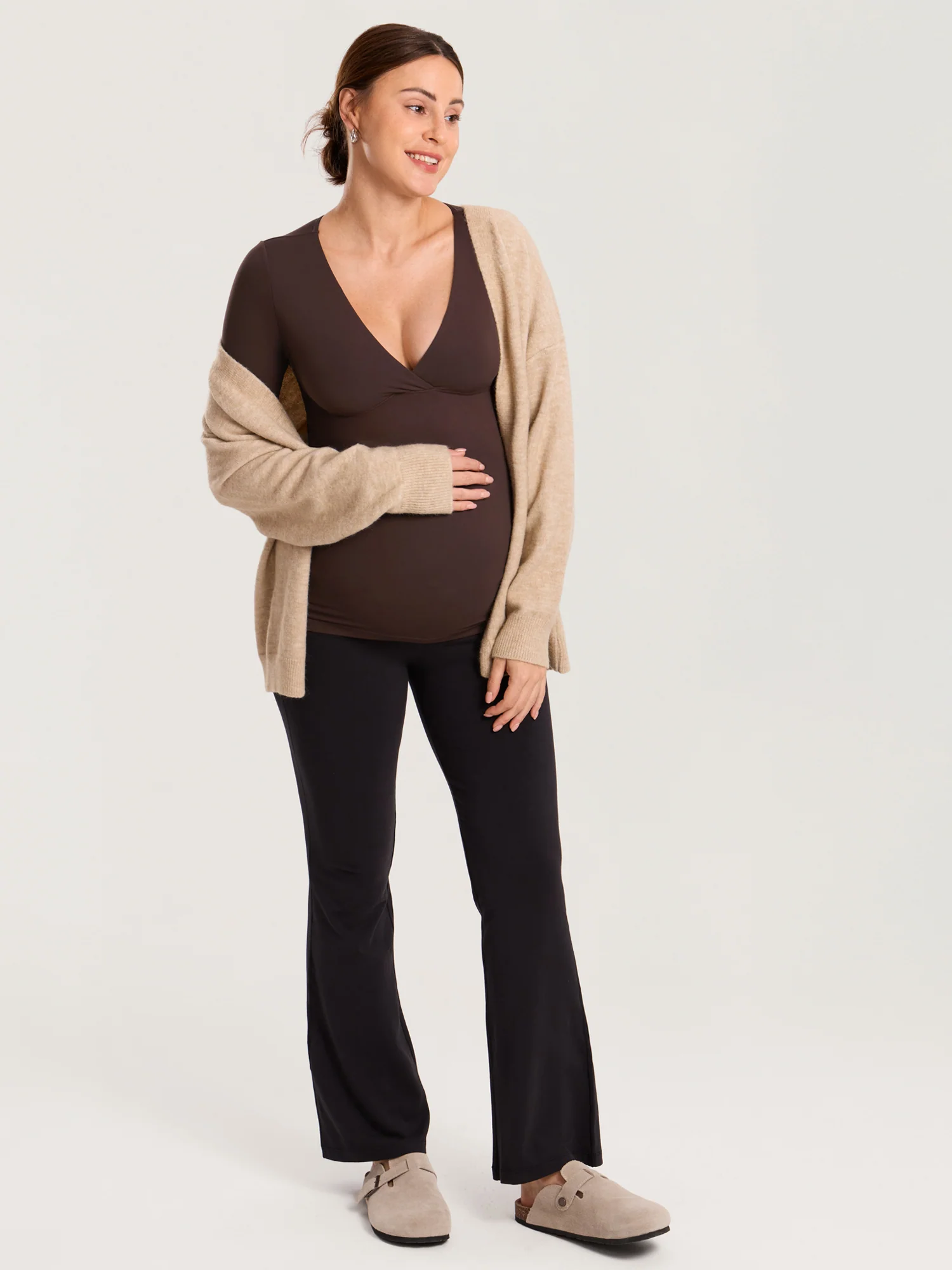 AirSoft Crossover Maternity & Nursing Top - Long Sleeves - Image 27