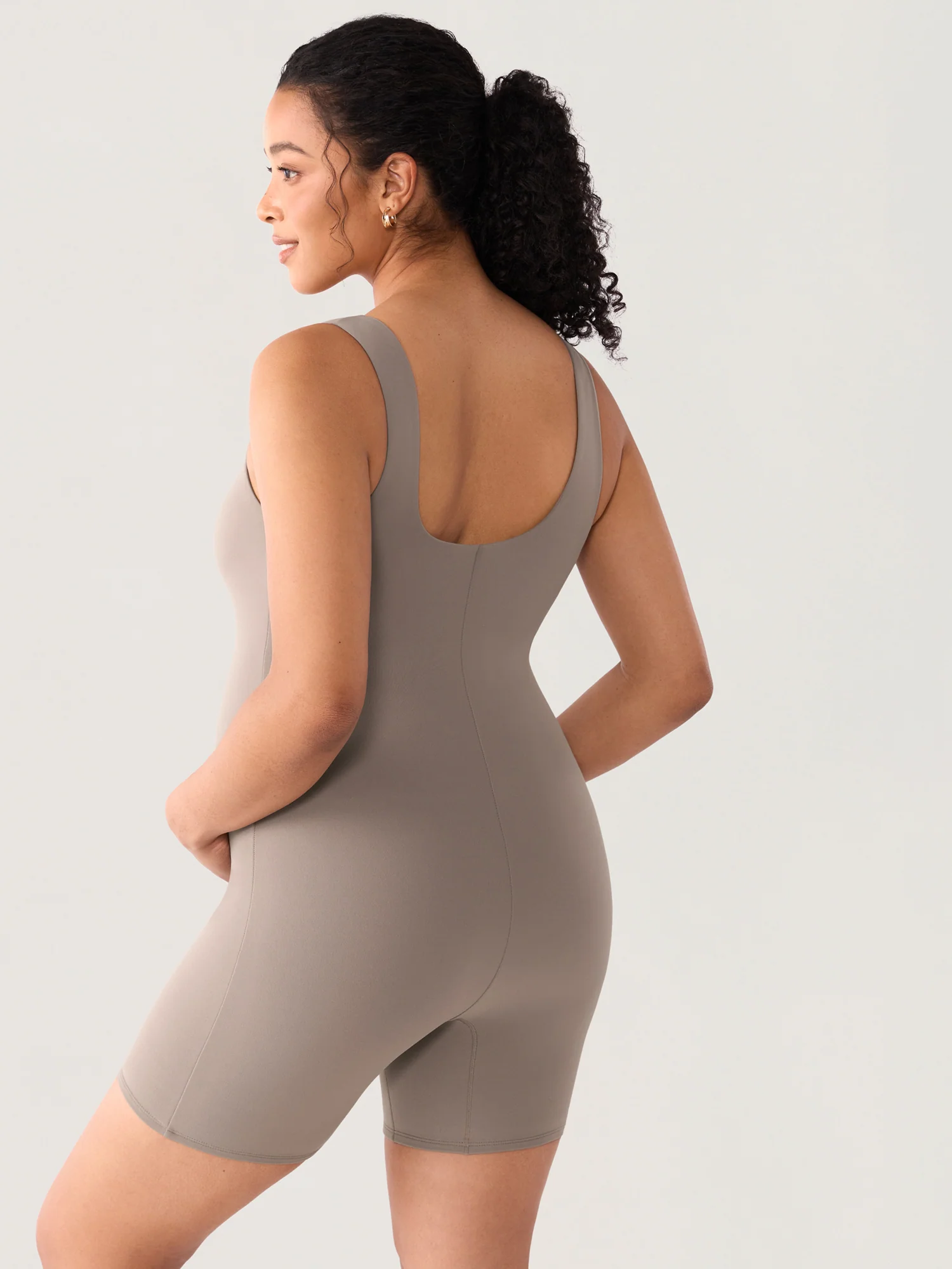 Airsofta Square Neck Maternity Romper - Image 18
