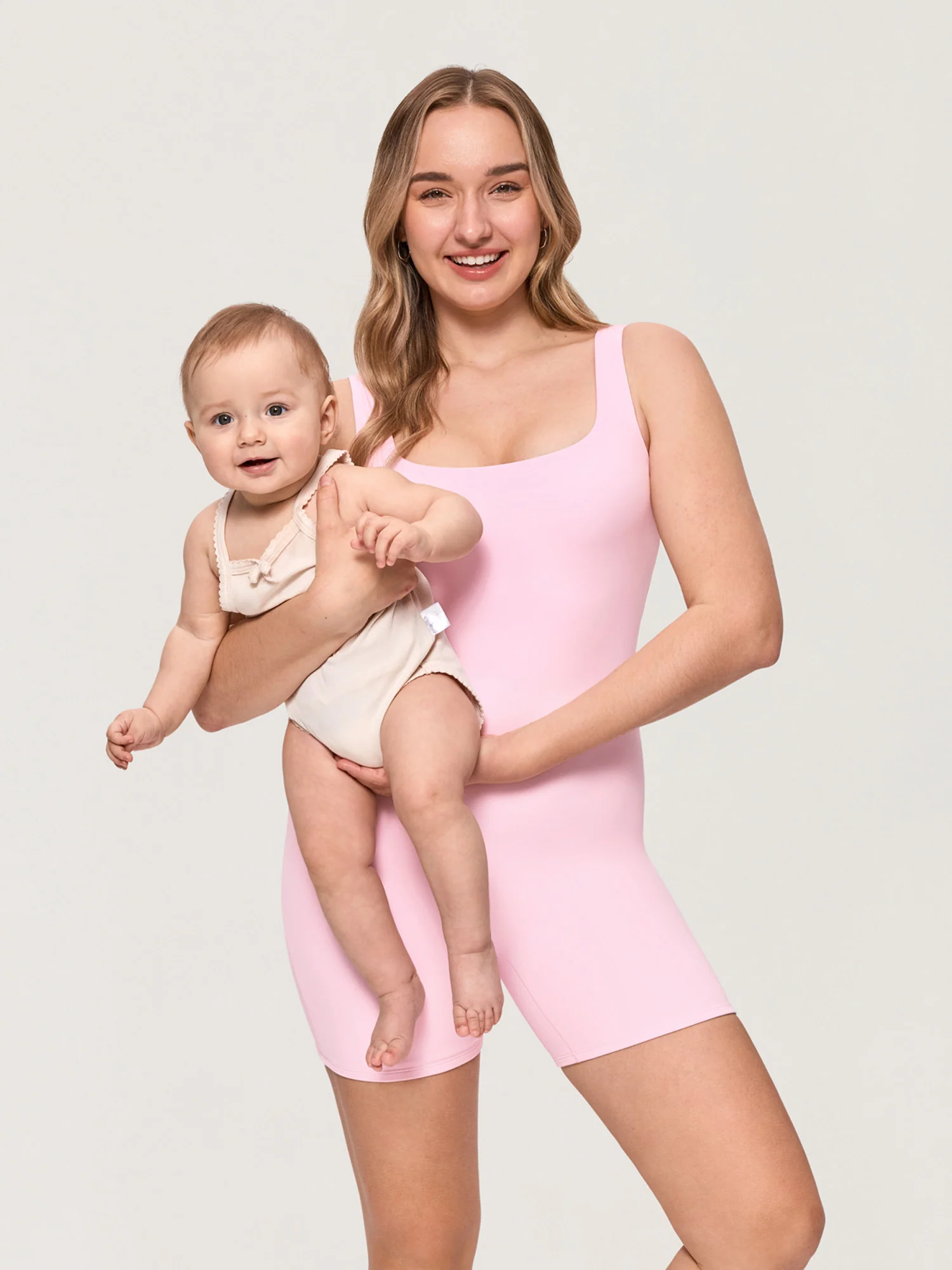 Airsofta Square Neck Maternity Romper - Image 23