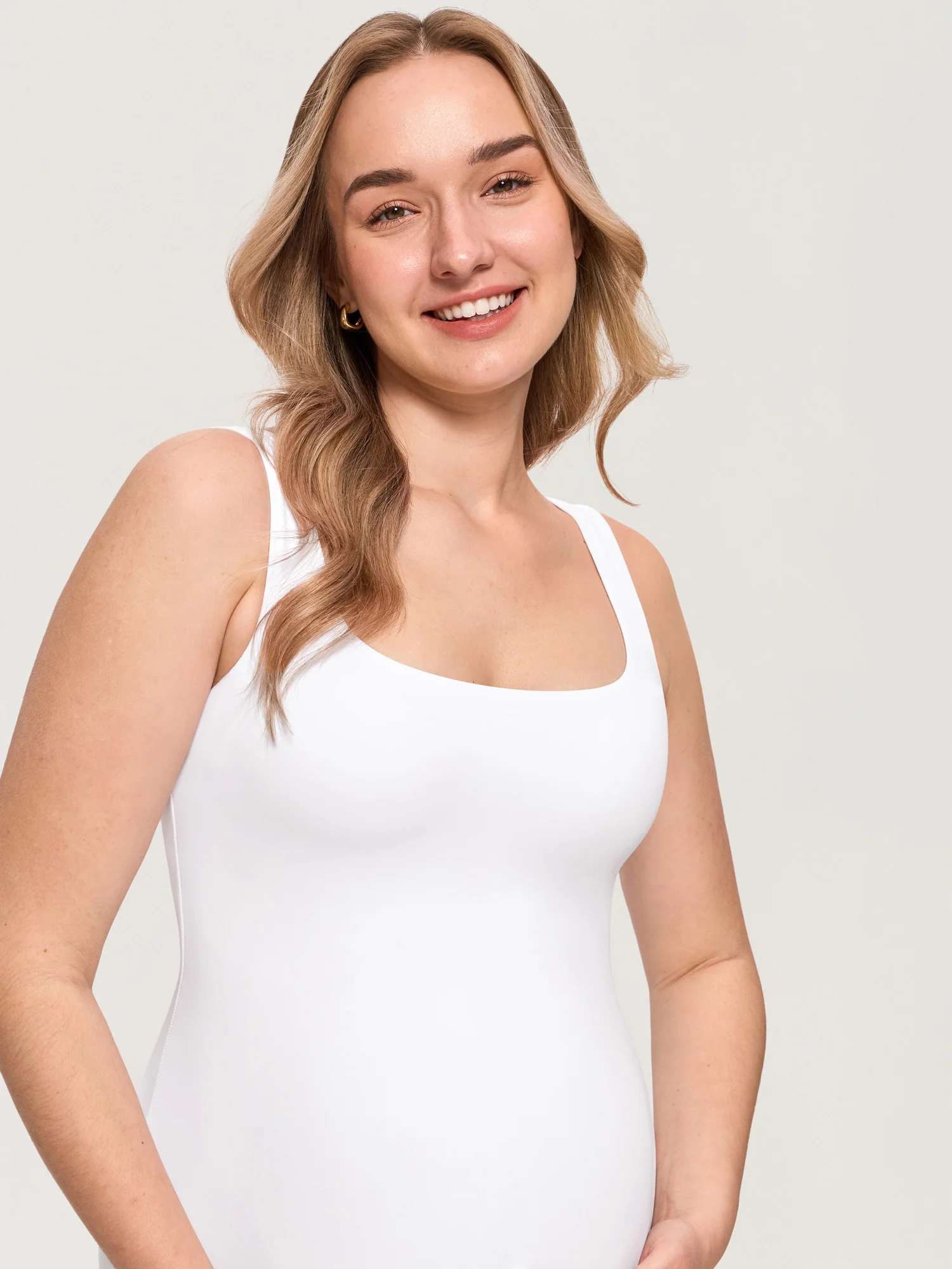 Airsofta Square Neck Maternity Romper - Image 4