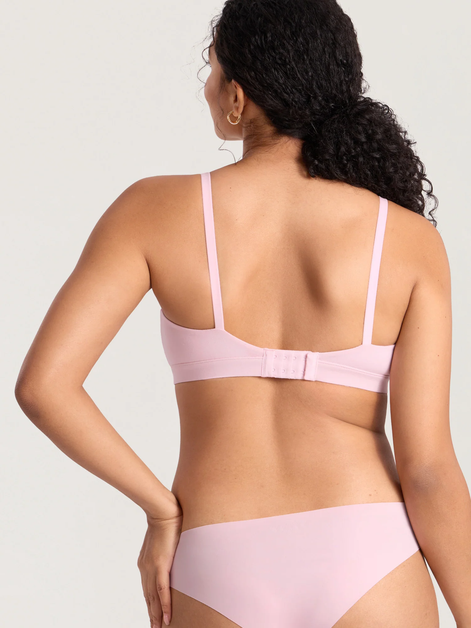 Cotton Lace Trim Nursing Bralette - Image 19