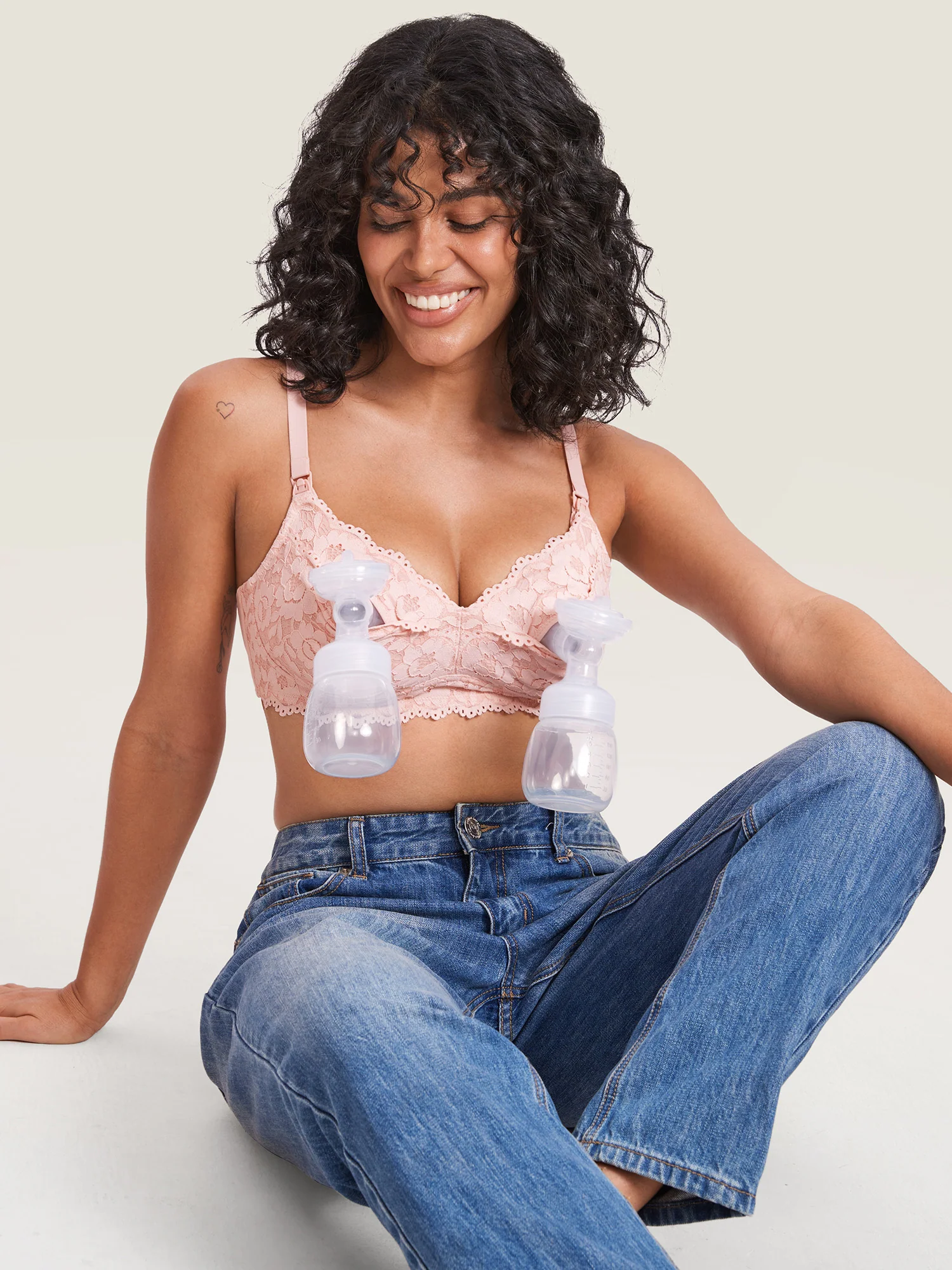 Cotton Lining Hands Free Pumping Bra - Image 15