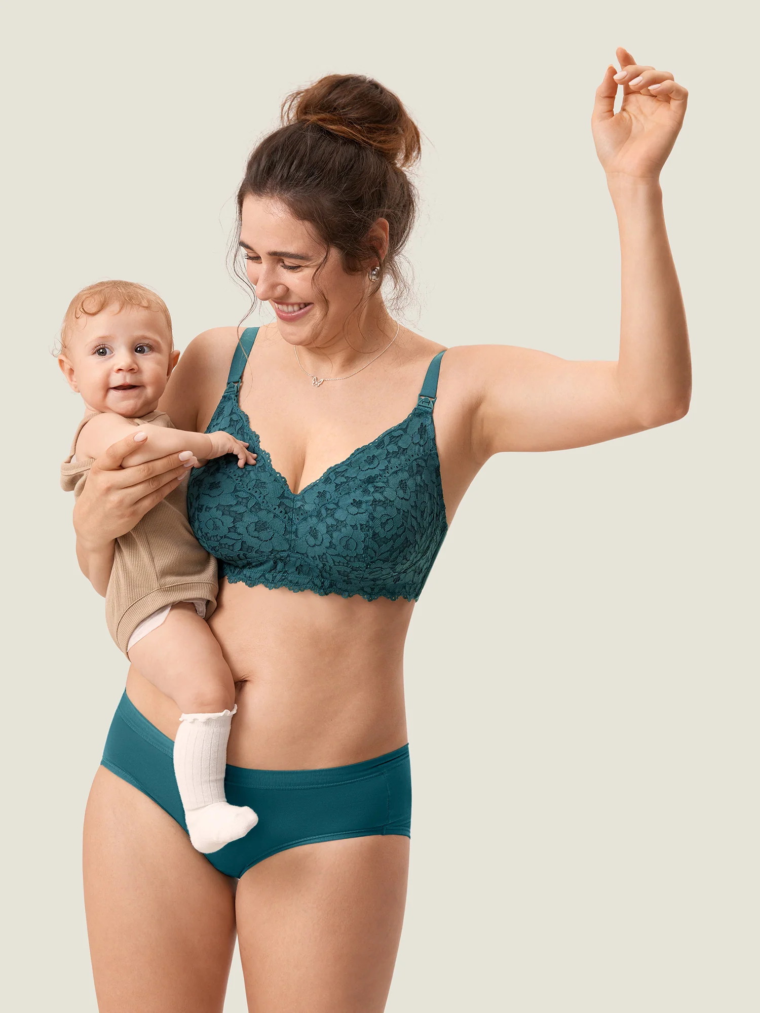 Cotton Lining Hands Free Pumping Bra - Image 26