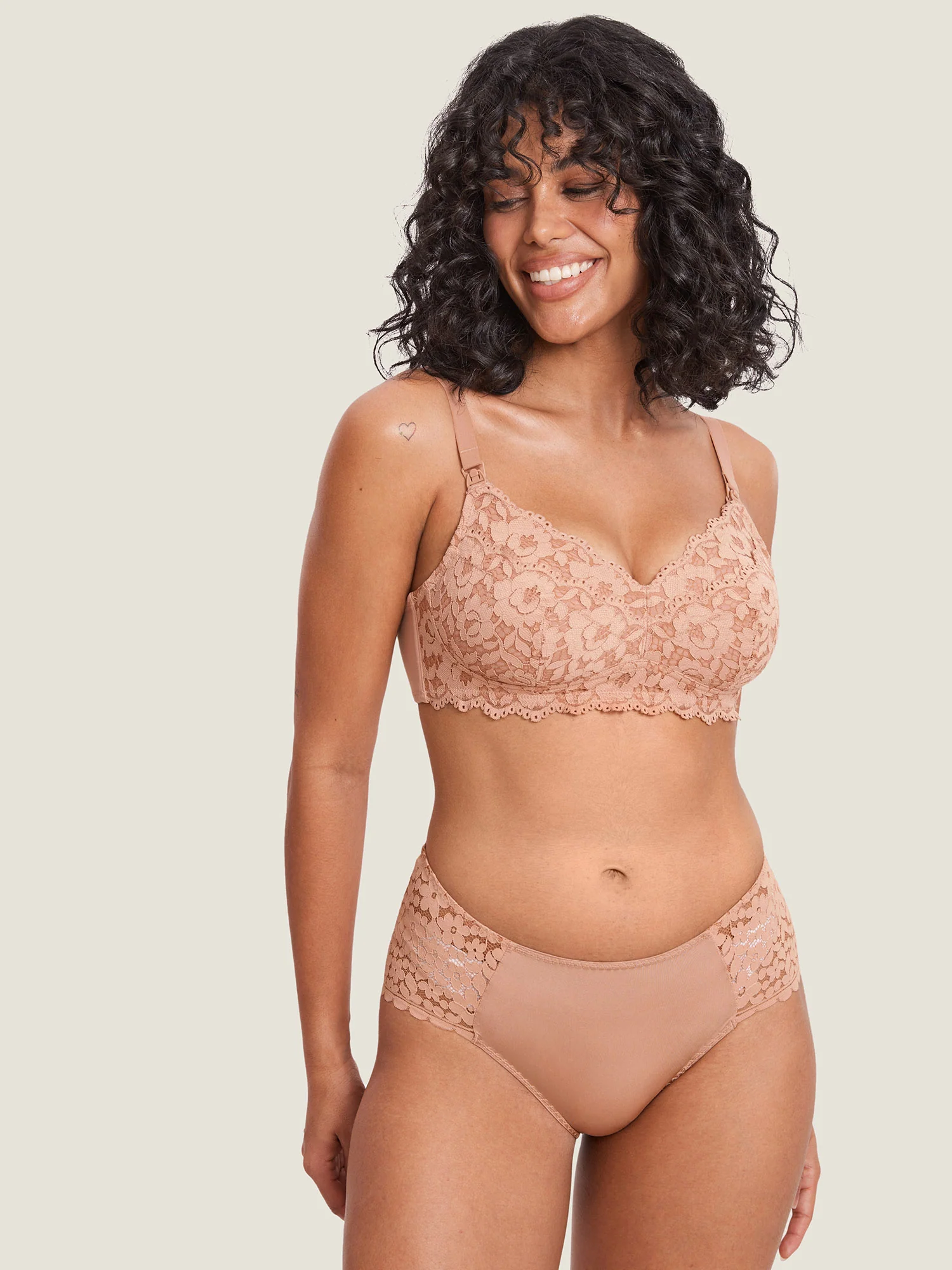 Cotton Lining Hands Free Pumping Bra - Image 3