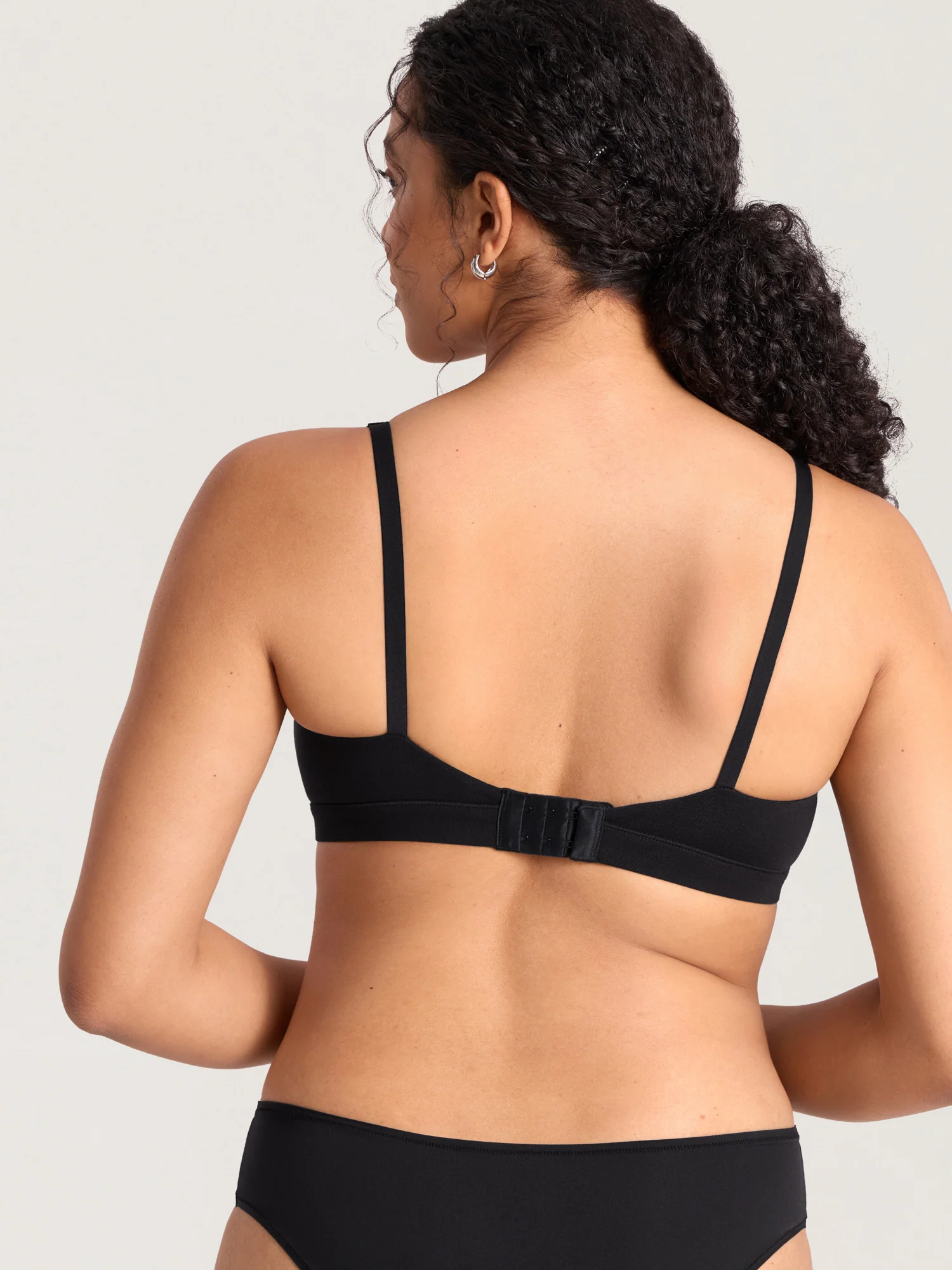 Cotton Scoop Neck Nursing Bralette - Image 4