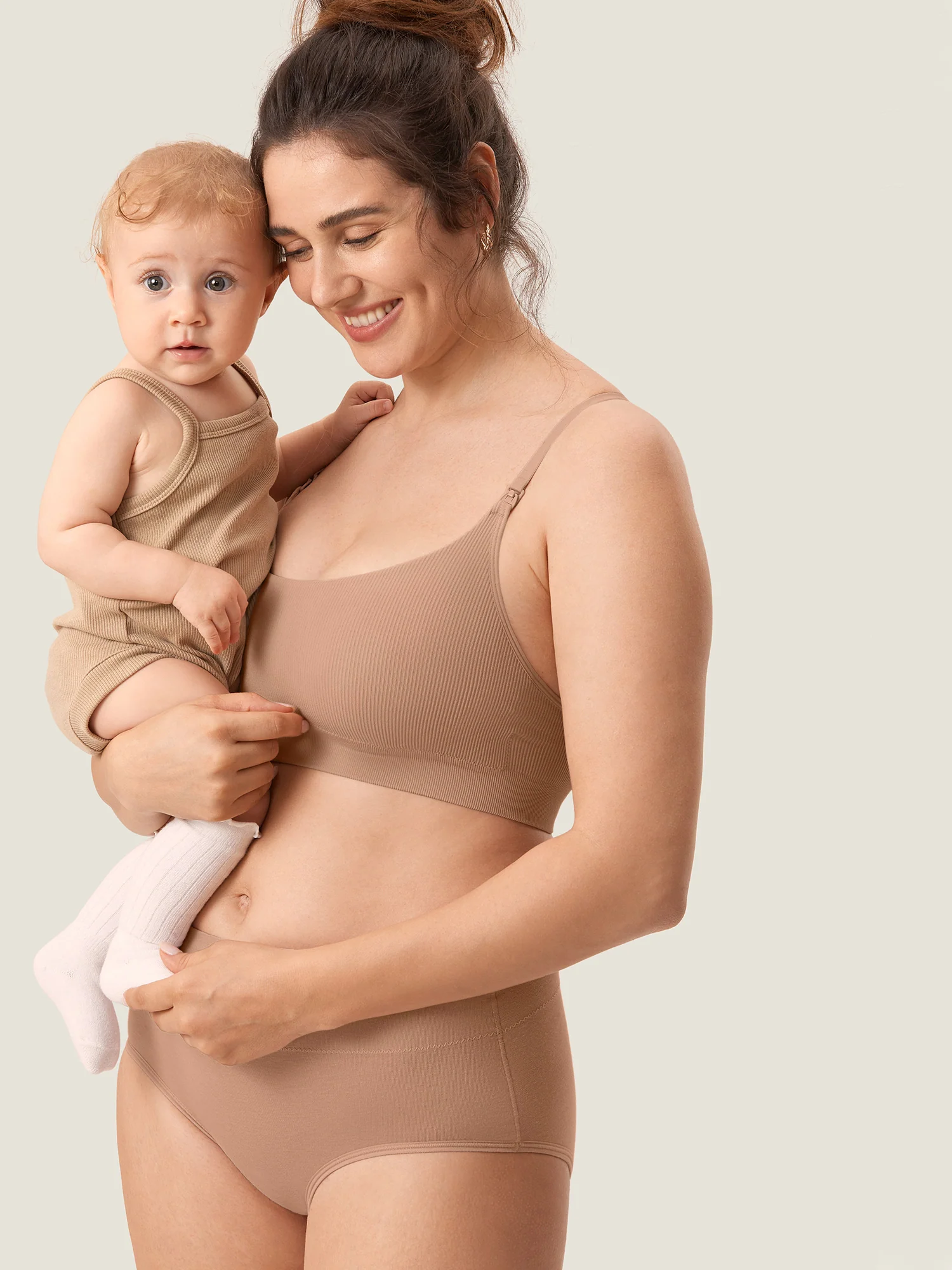 Ribbed Scoop Nursing Bralette - Image 15