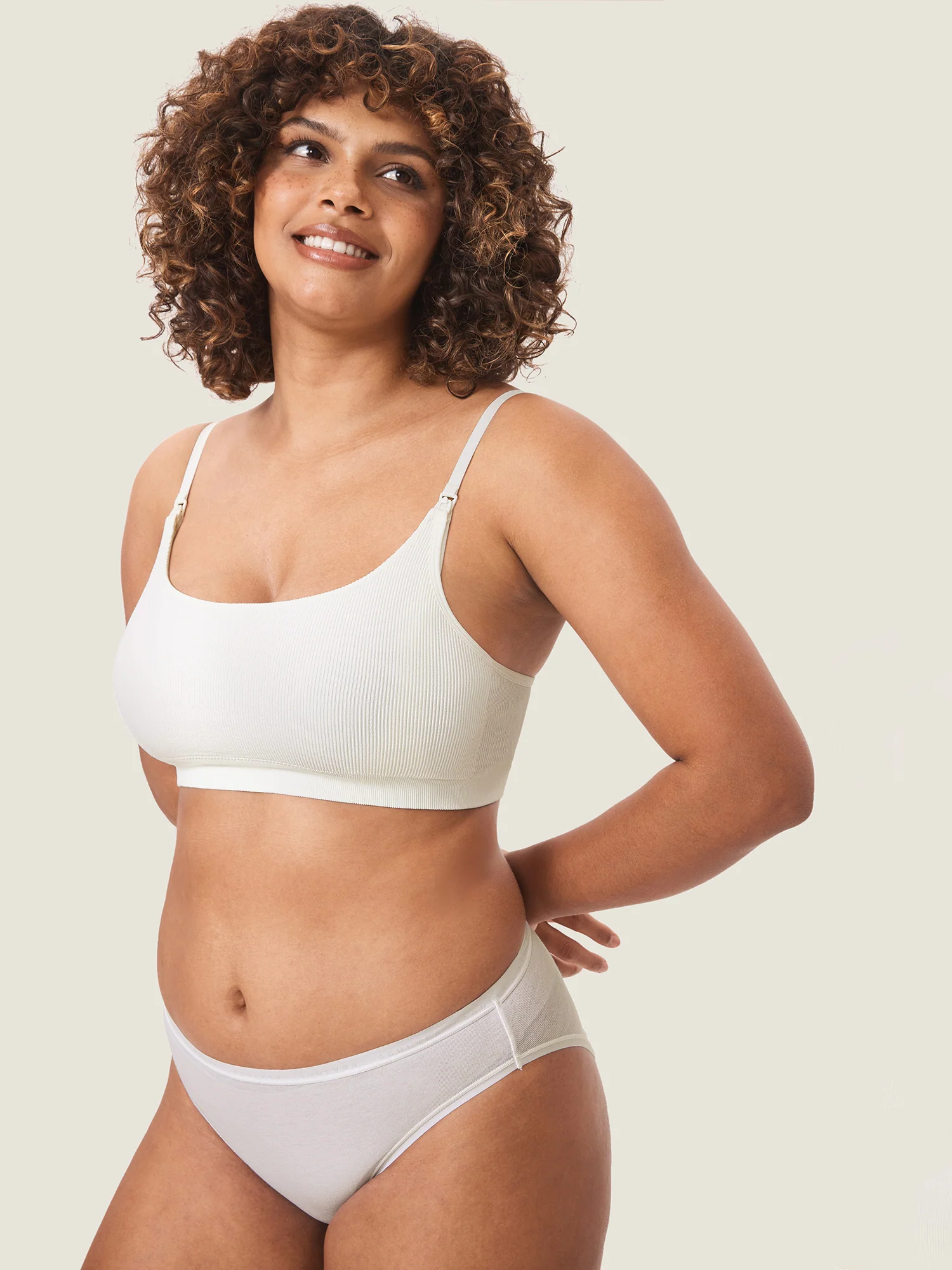 Ribbed Scoop Nursing Bralette - Image 19