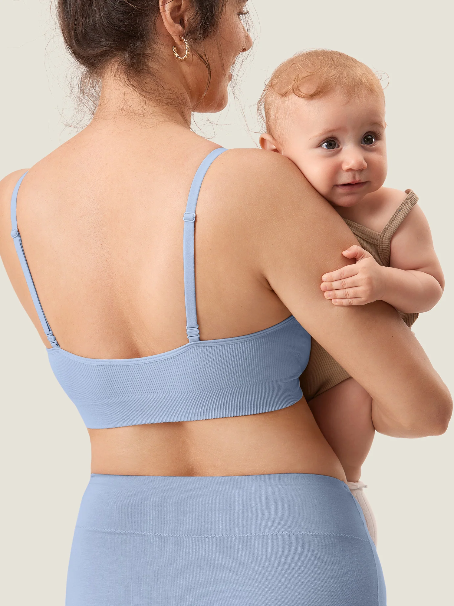 Ribbed Scoop Nursing Bralette - Image 3