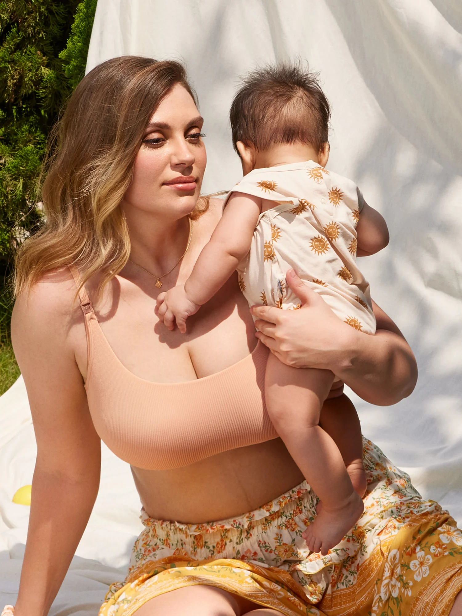 Ribbed Scoop Nursing Bralette - Image 33