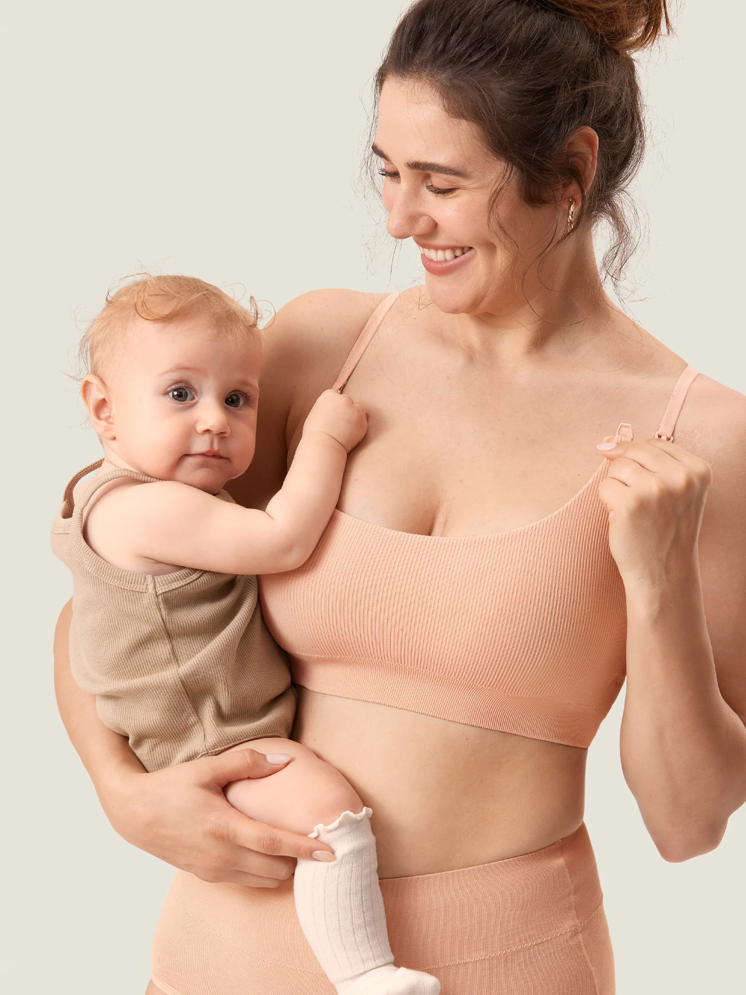 Ribbed Scoop Nursing Bralette - Image 34