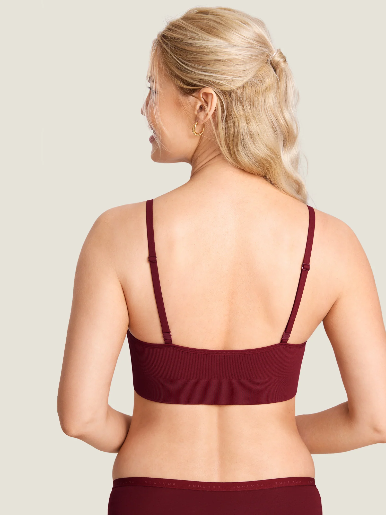 Ribbed Scoop Nursing Bralette - Image 48