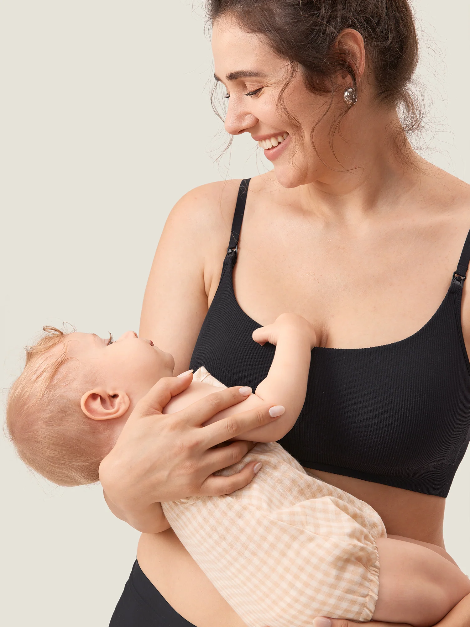 Ribbed Scoop Nursing Bralette - Image 5