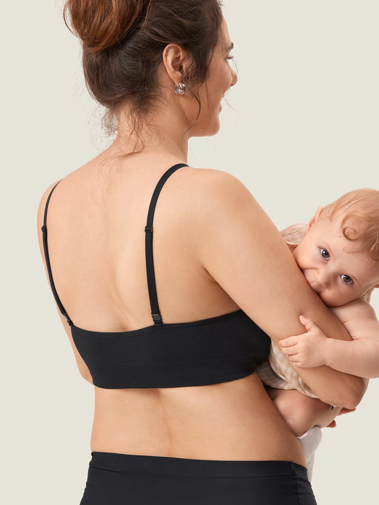 Ribbed Scoop Nursing Bralette - Image 6