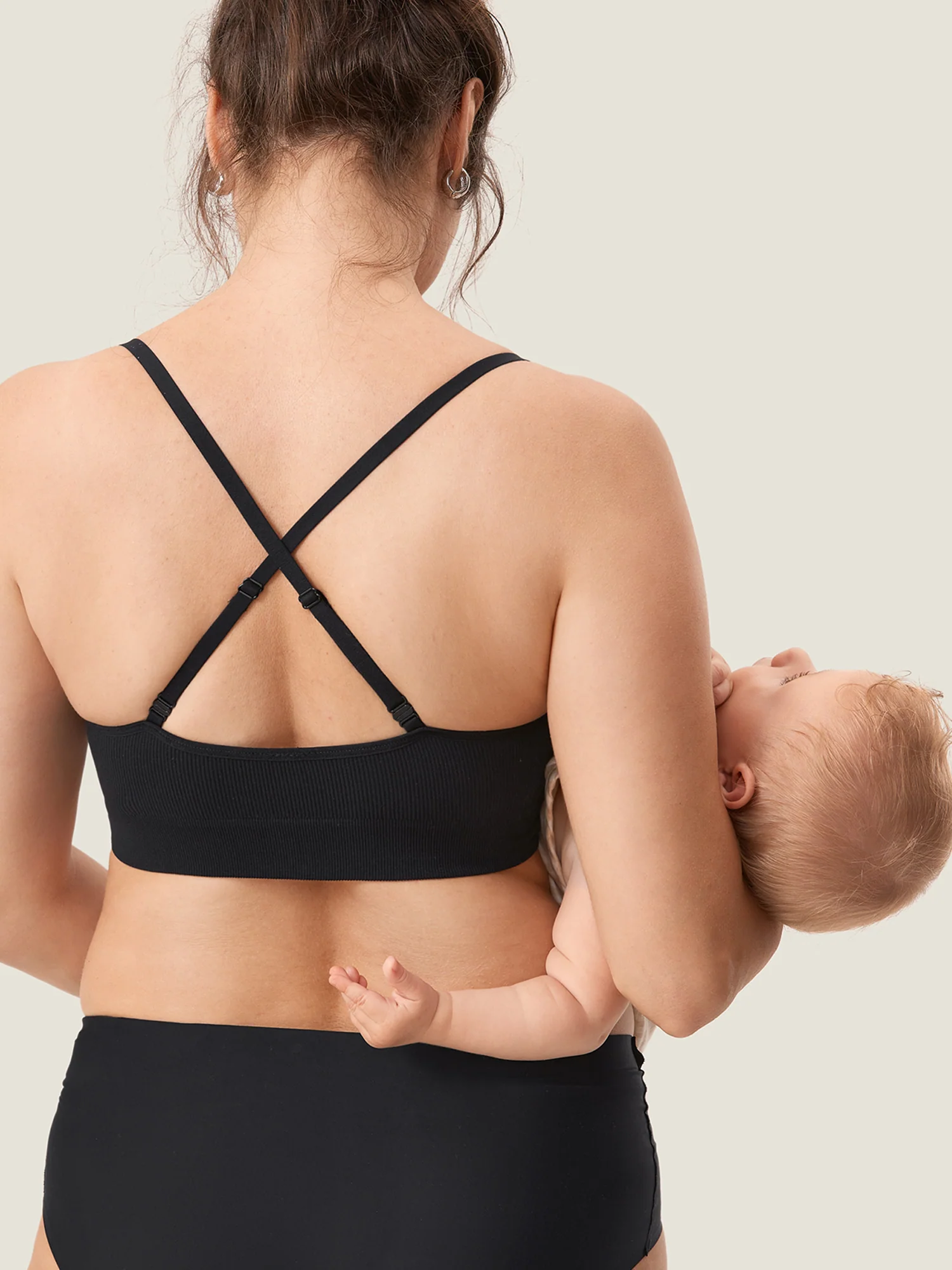 Ribbed Scoop Nursing Bralette - Image 8