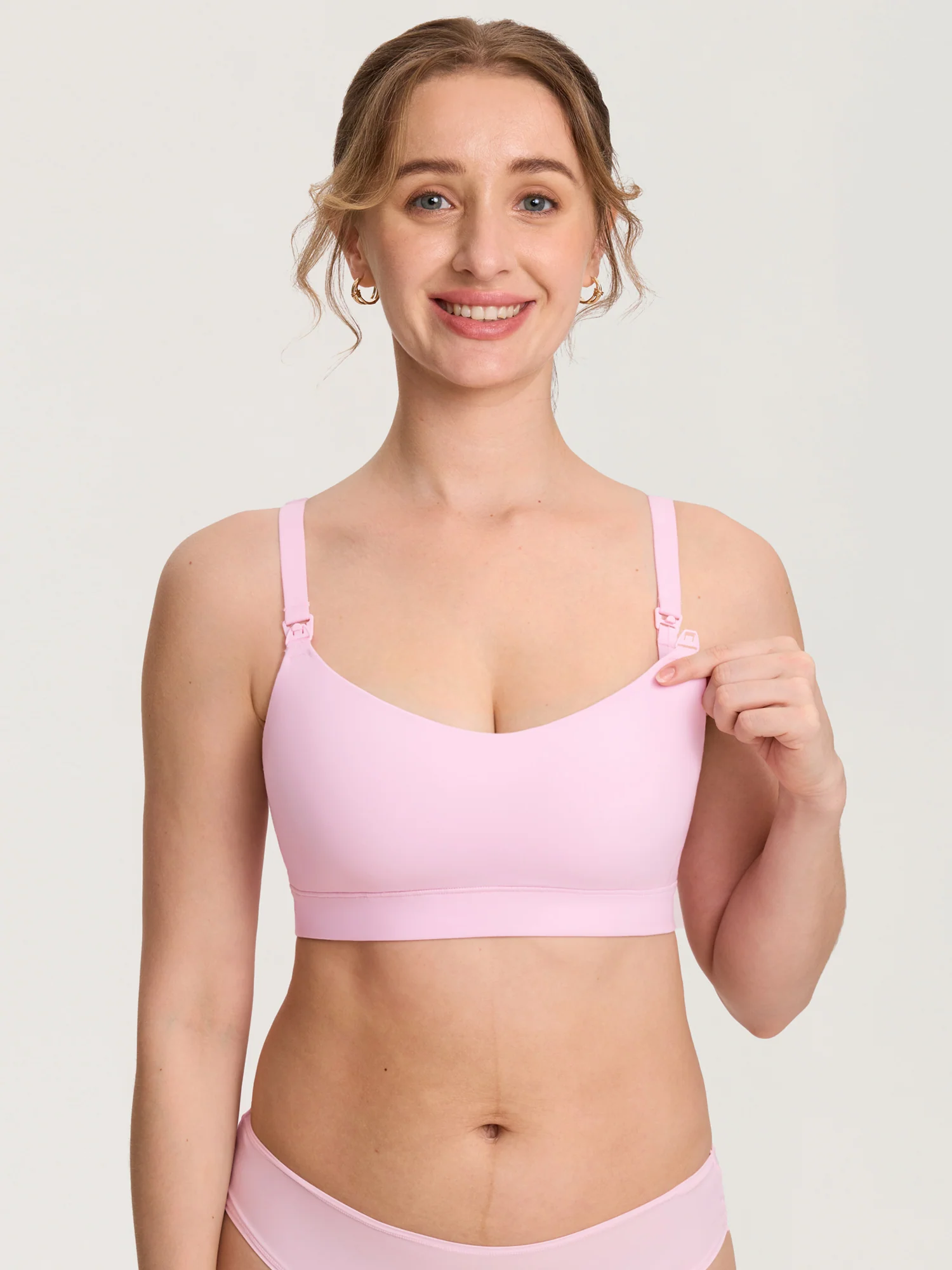 Inbarely® Plus Seamless Molded Nursing Bra - Image 16