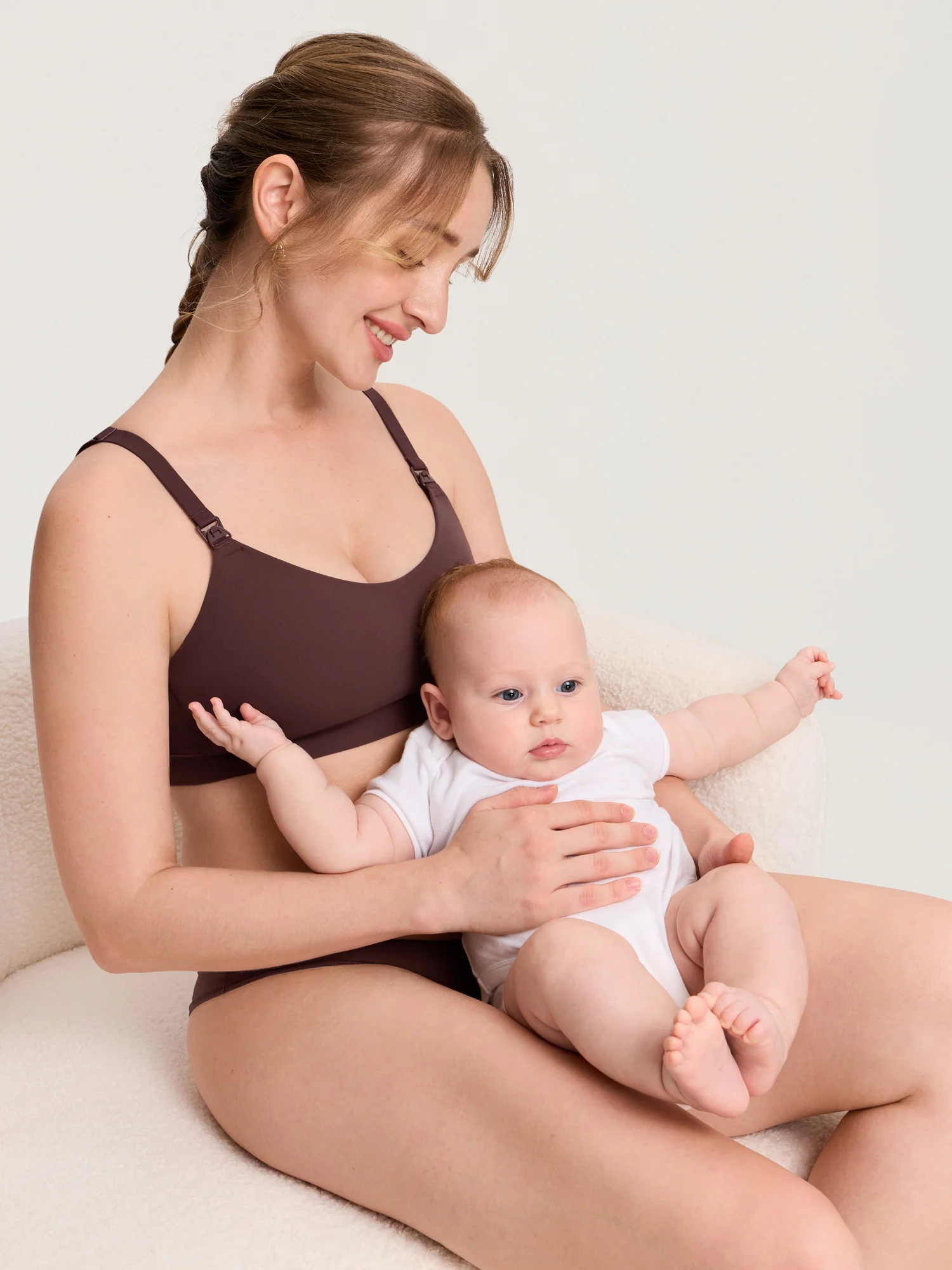 Inbarely® Plus Seamless Molded Nursing Bra - Image 24