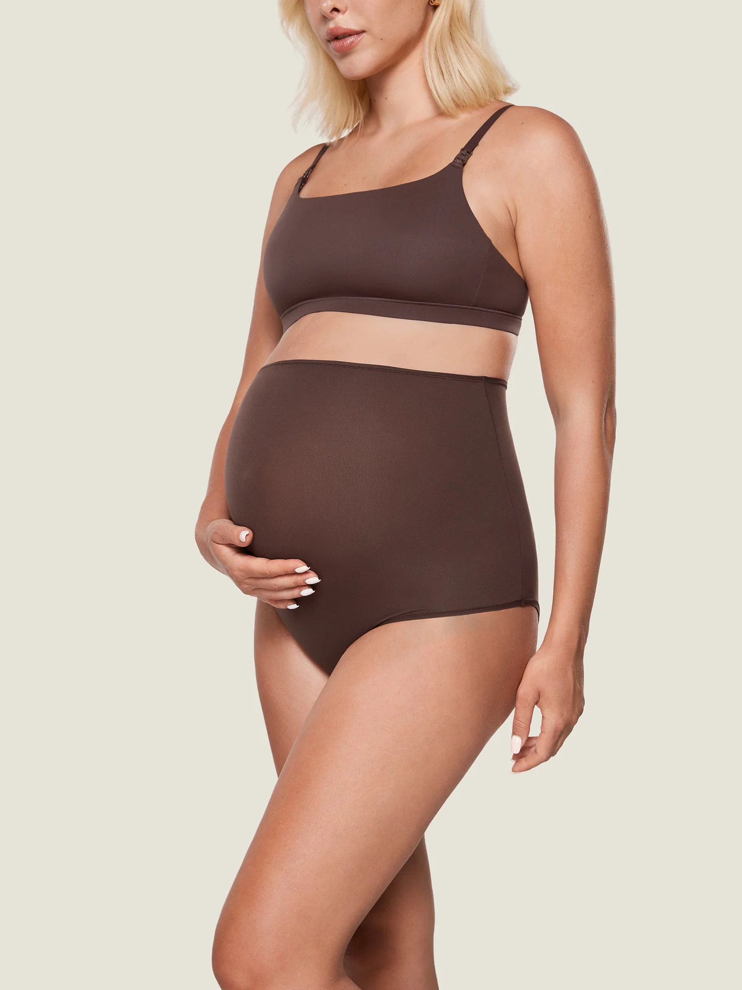Inbarely® Soft High Waist Maternity Underwear - 2 Pack - Image 11