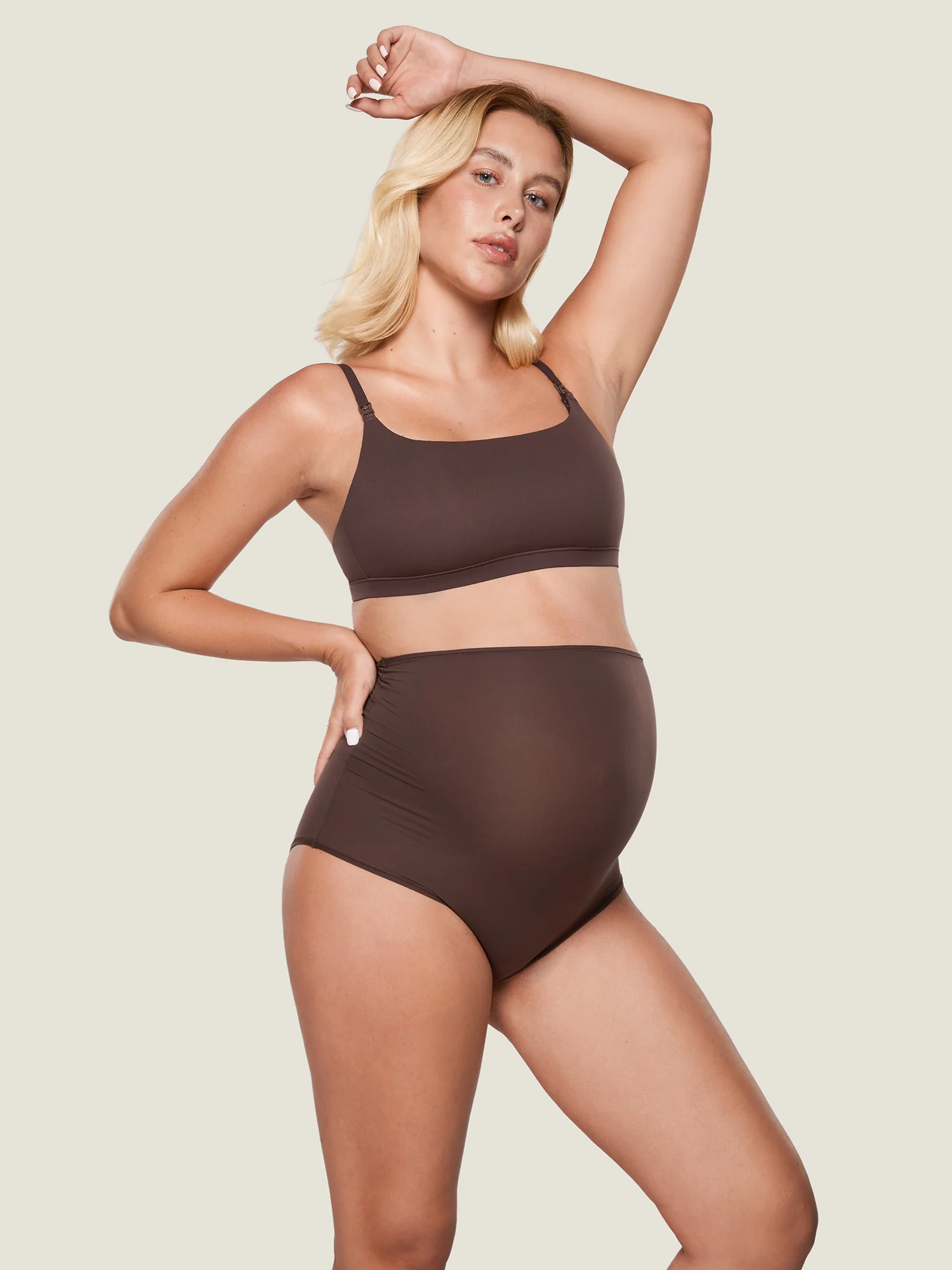 Inbarely® Soft High Waist Maternity Underwear - 2 Pack - Image 12