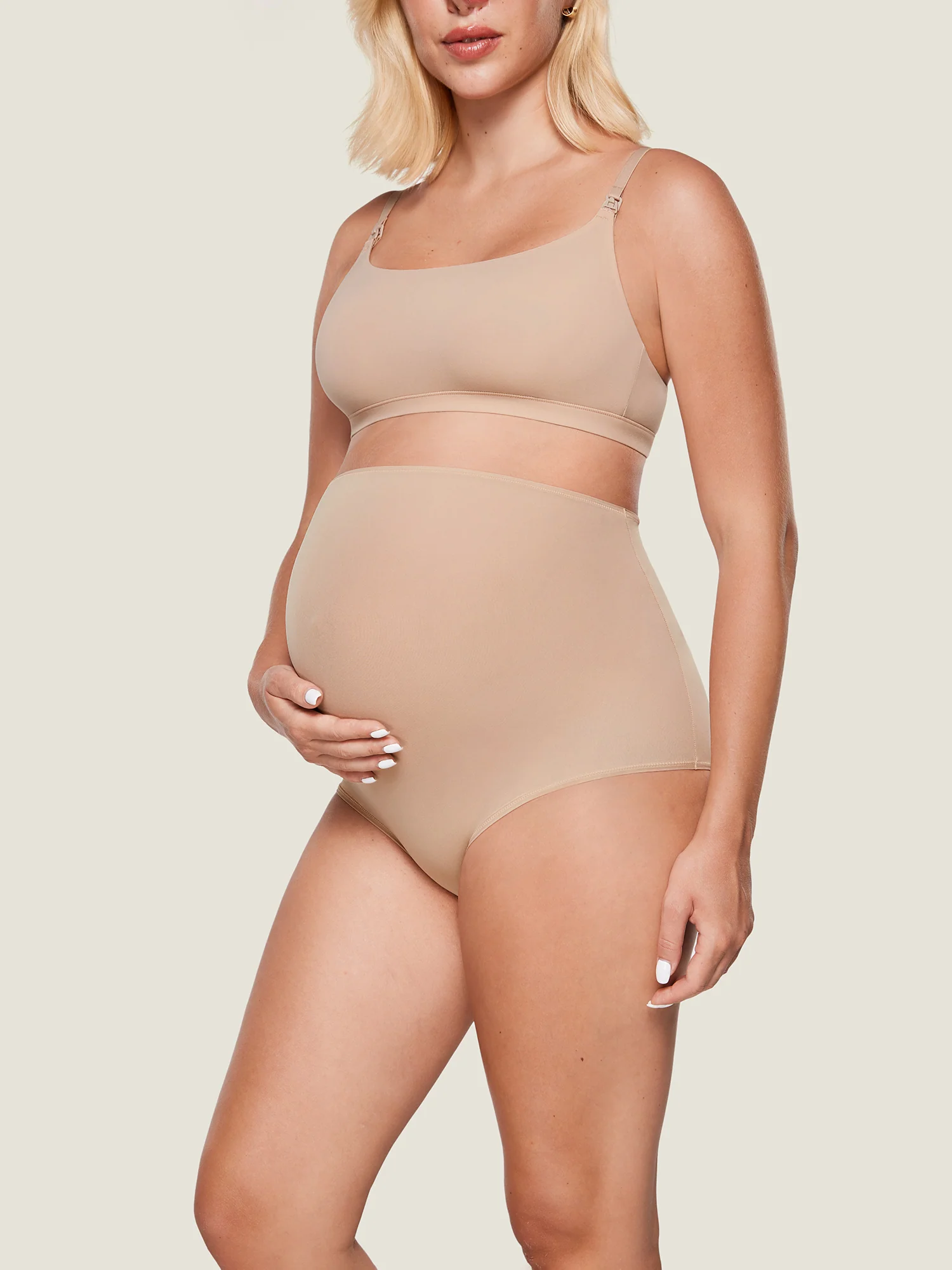 Inbarely® Soft High Waist Maternity Underwear - 2 Pack - Image 15