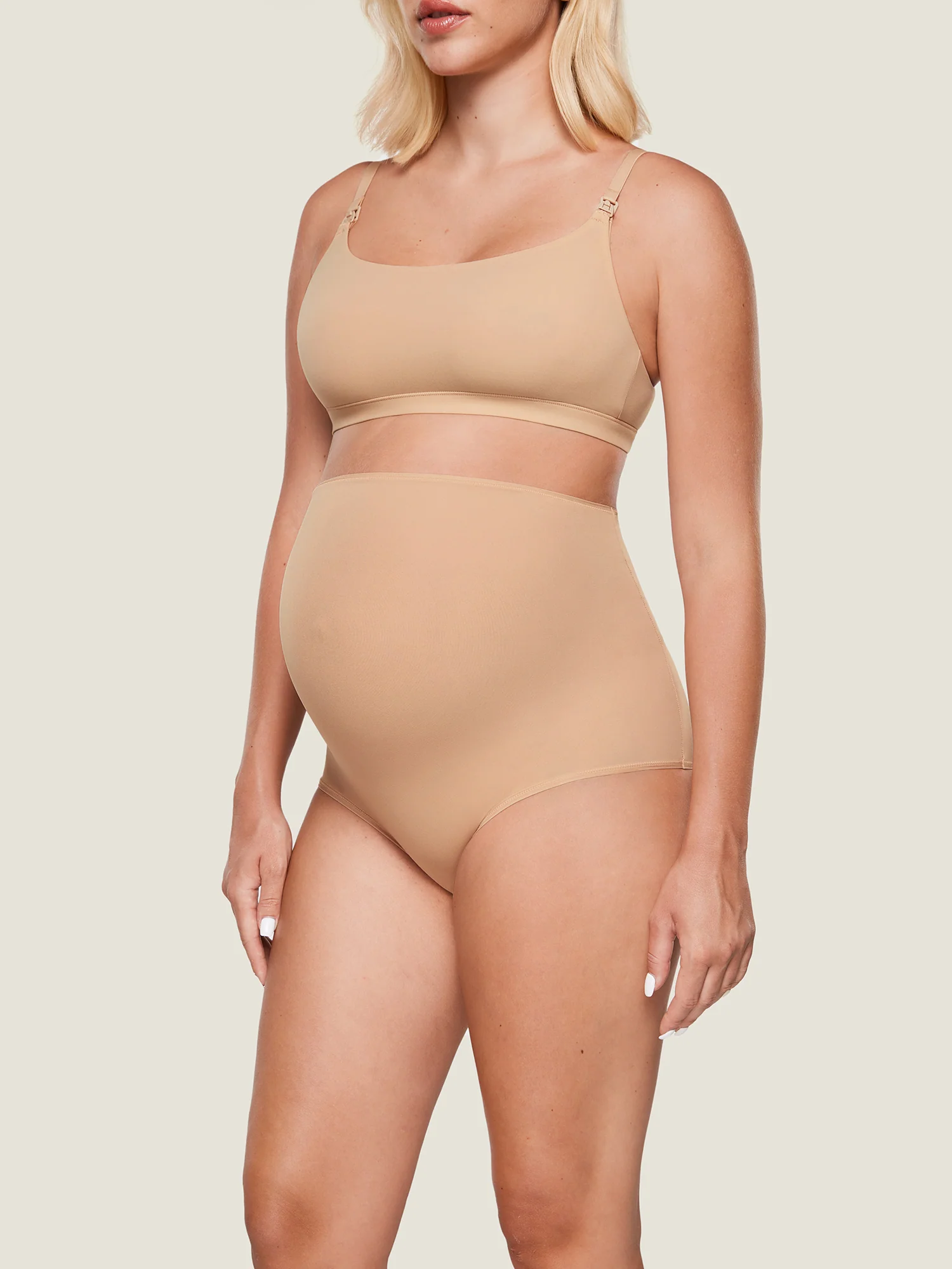 Inbarely® Soft High Waist Maternity Underwear - 2 Pack - Image 20