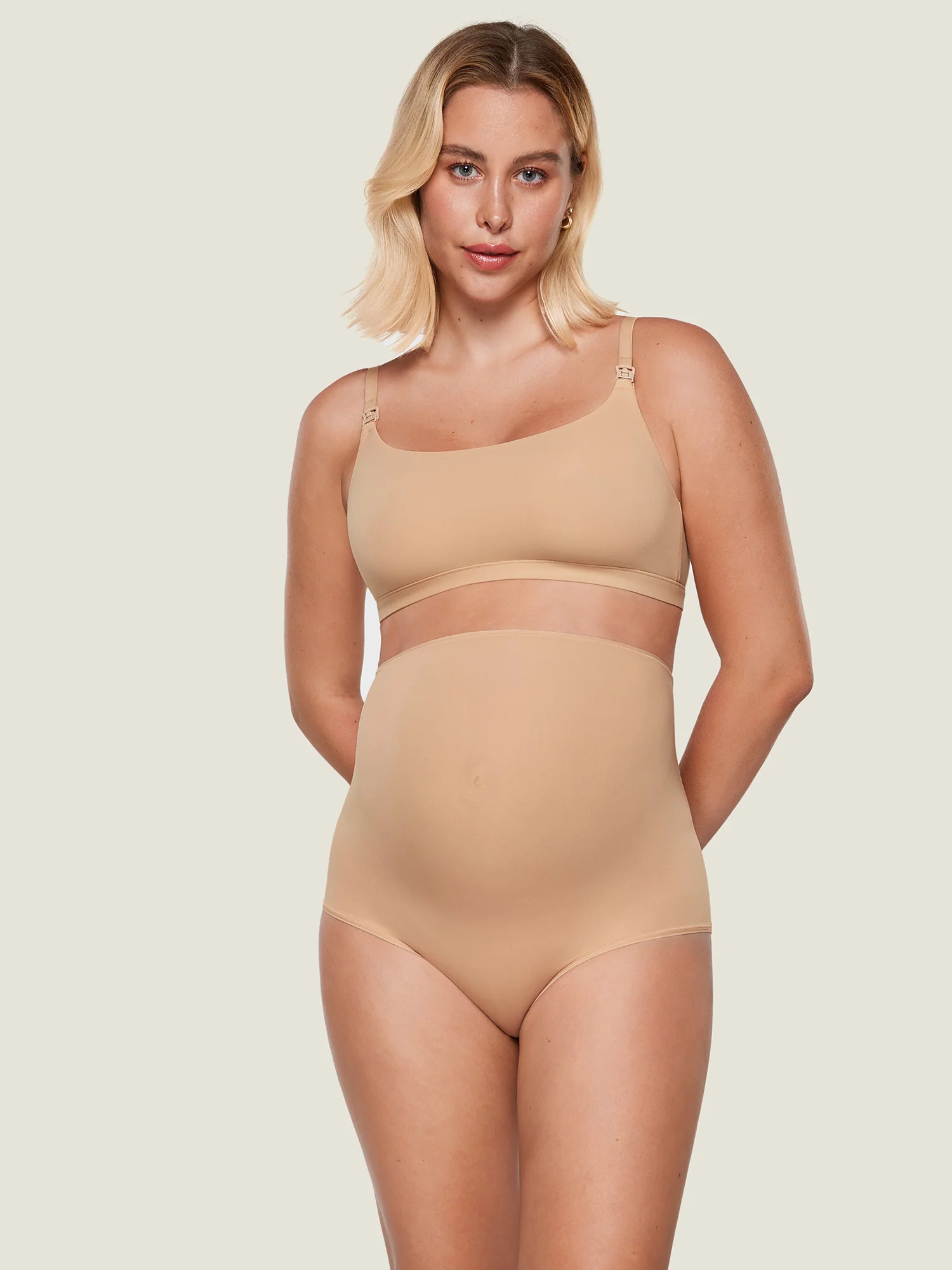 Inbarely® Soft High Waist Maternity Underwear - 2 Pack - Image 21