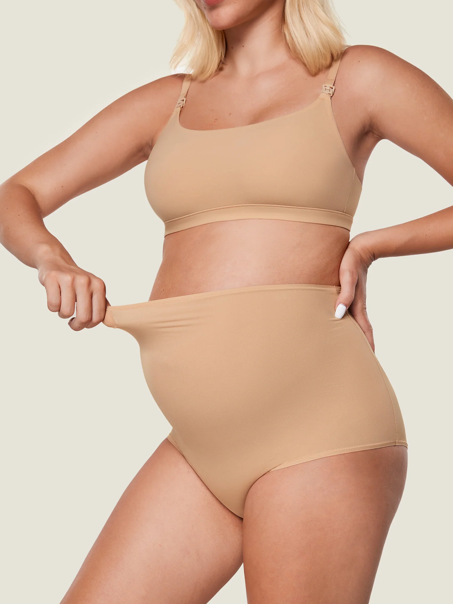 Inbarely® Soft High Waist Maternity Underwear - 2 Pack - Image 22