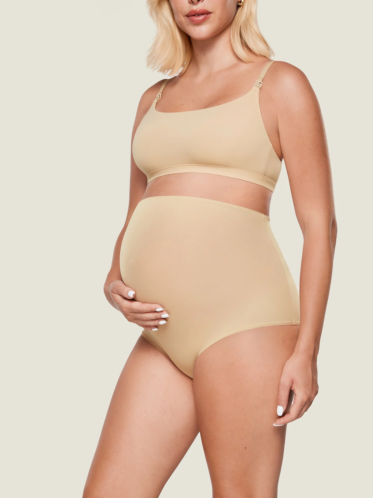 Inbarely® Soft High Waist Maternity Underwear - 2 Pack - Image 24