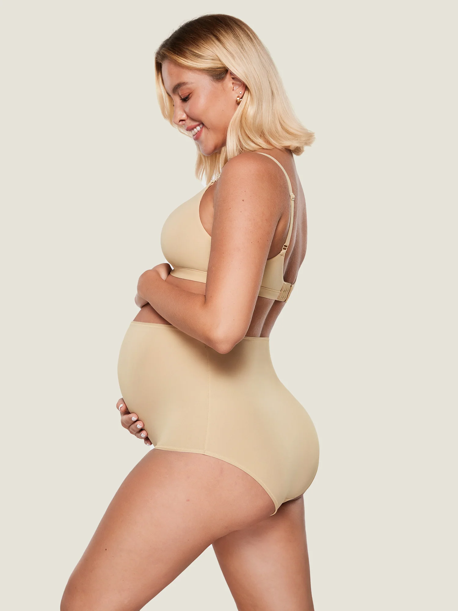 Inbarely® Soft High Waist Maternity Underwear - 2 Pack - Image 27