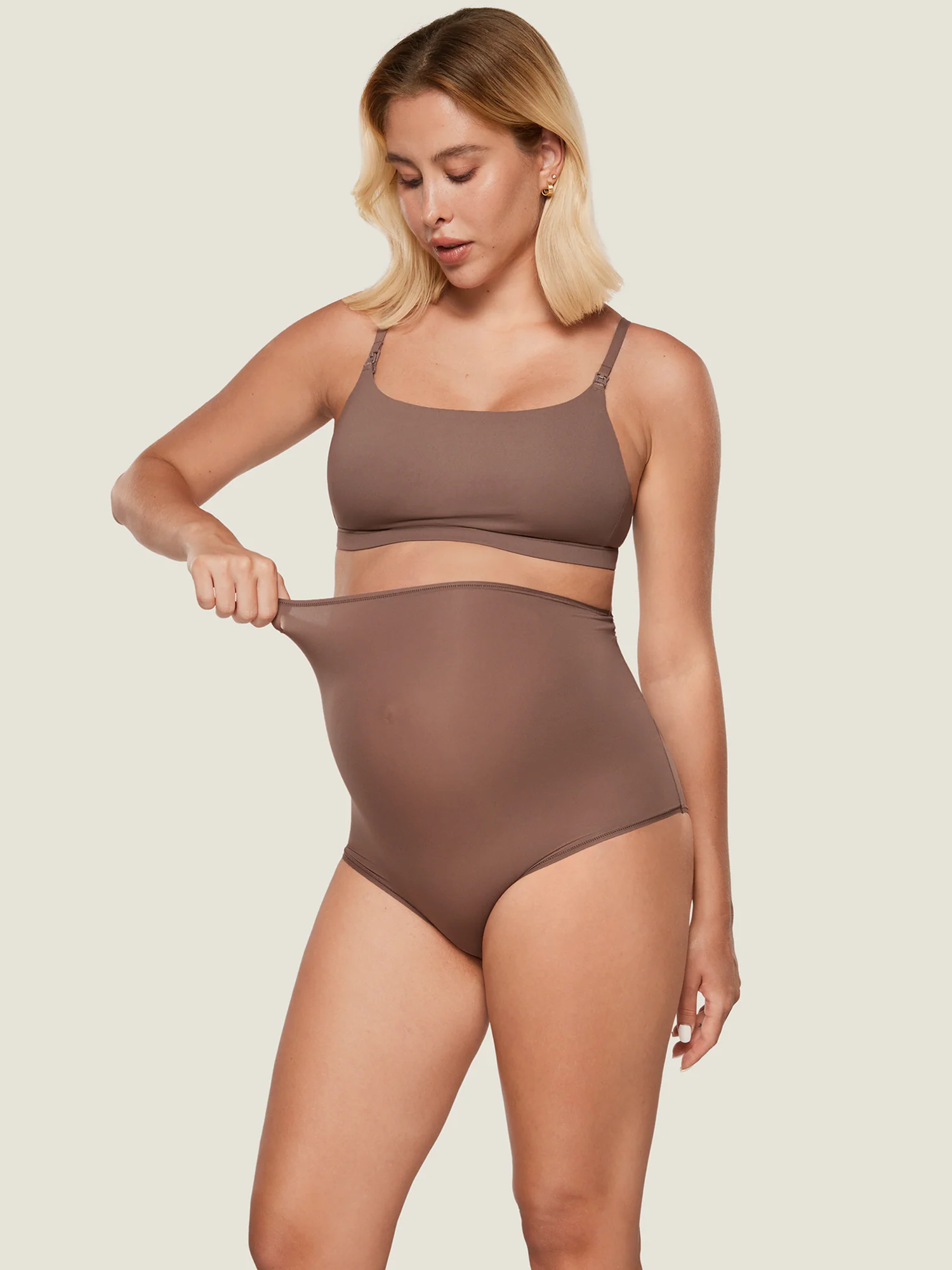 Inbarely® Soft High Waist Maternity Underwear - 2 Pack - Image 3