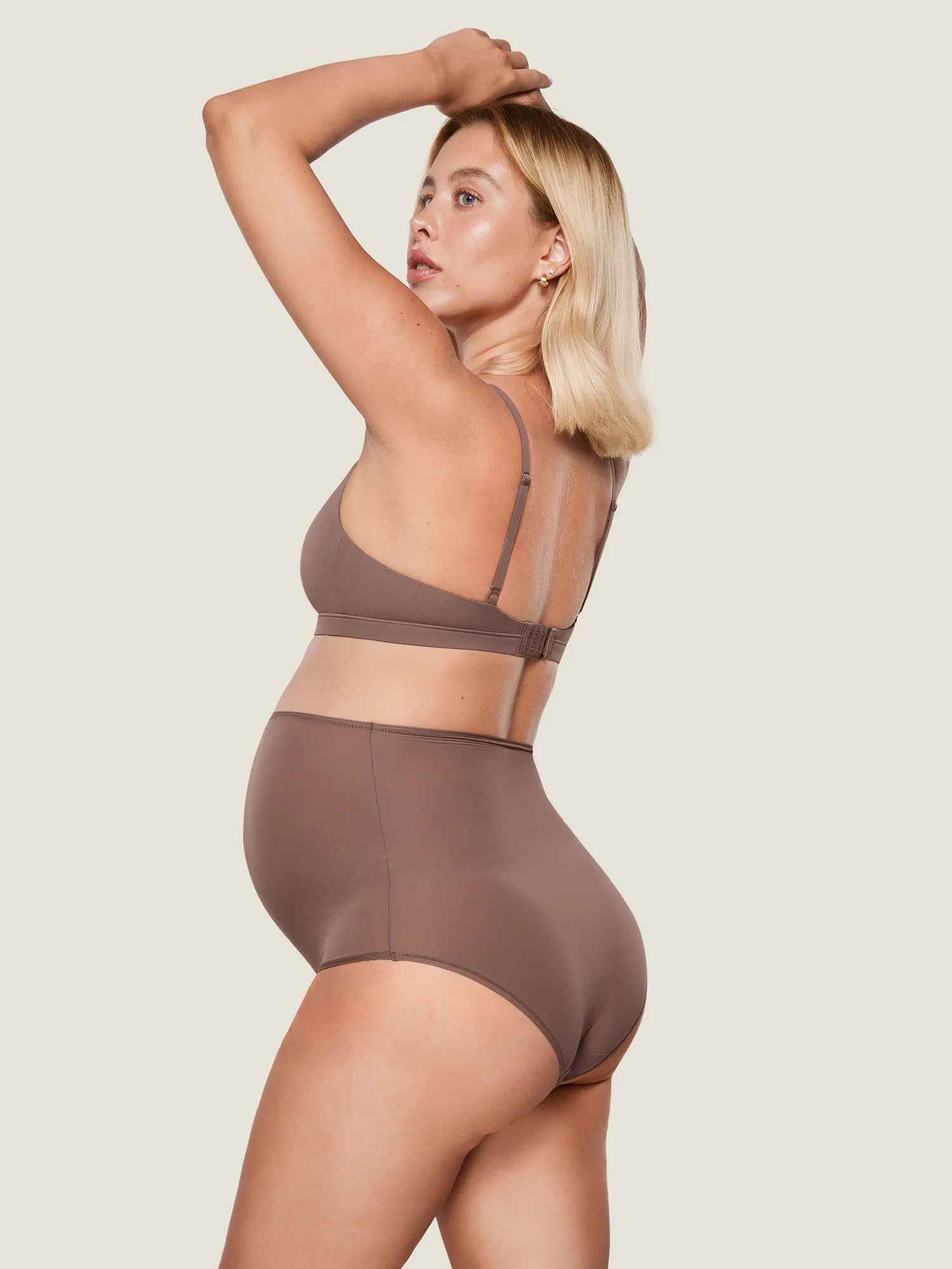 Inbarely® Soft High Waist Maternity Underwear - 2 Pack - Image 5