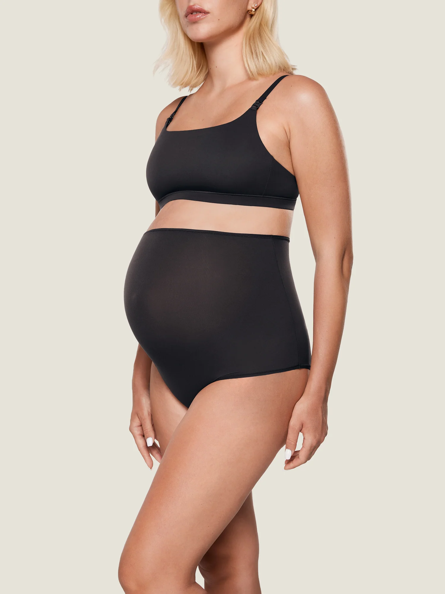 Inbarely® Soft High Waist Maternity Underwear - 2 Pack - Image 6