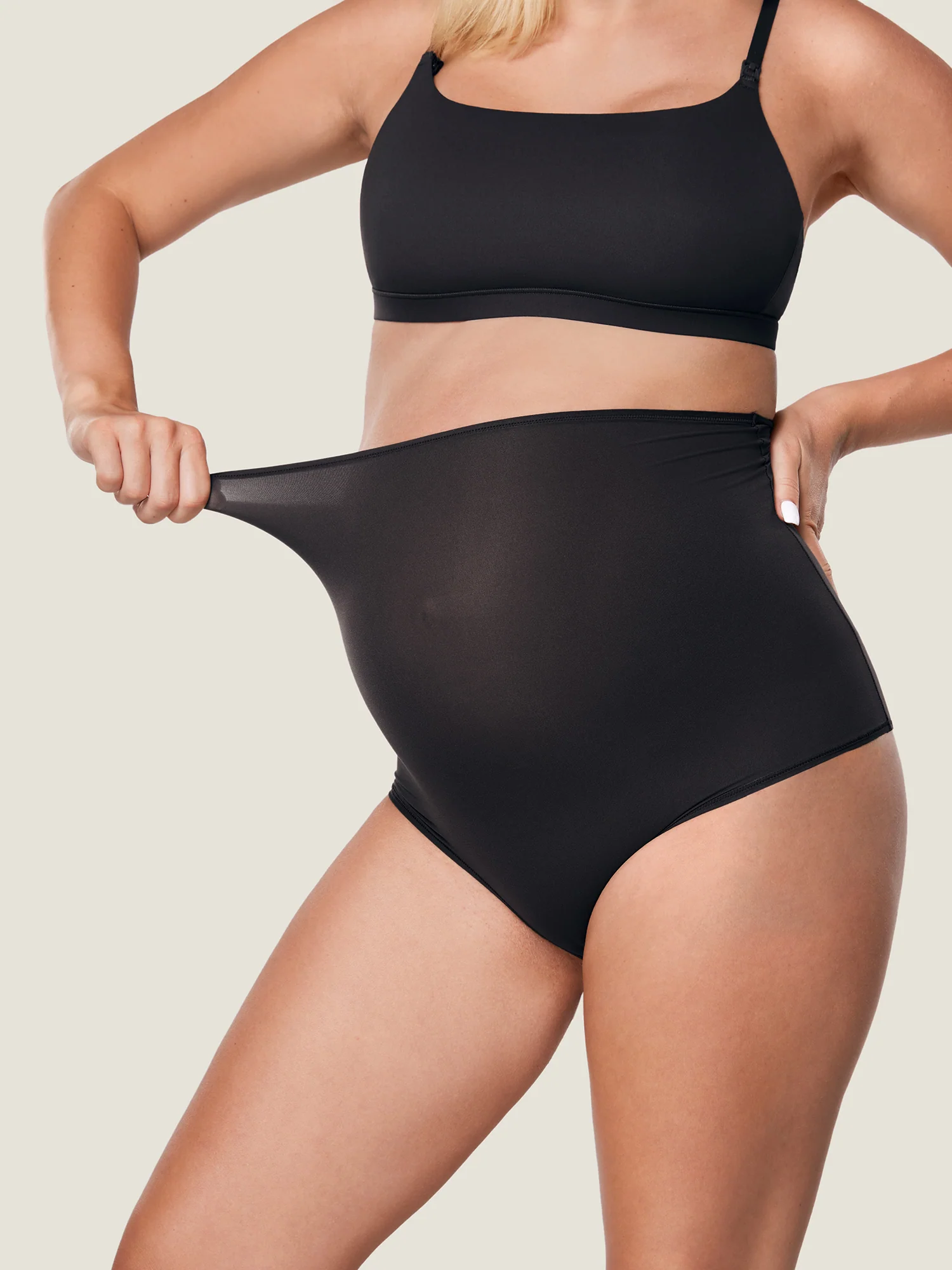 Inbarely® Soft High Waist Maternity Underwear - 2 Pack - Image 8
