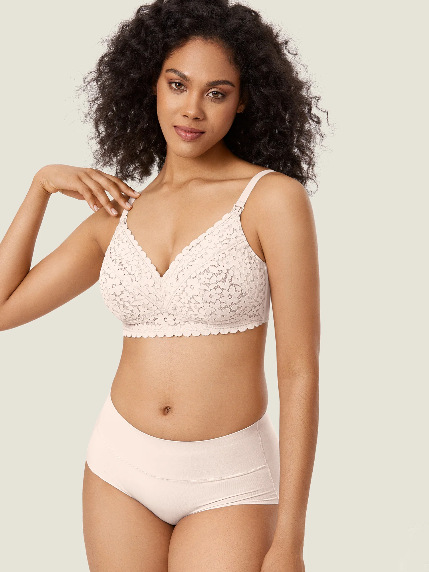 Lace Hands Free Pumping Bra - Image 4