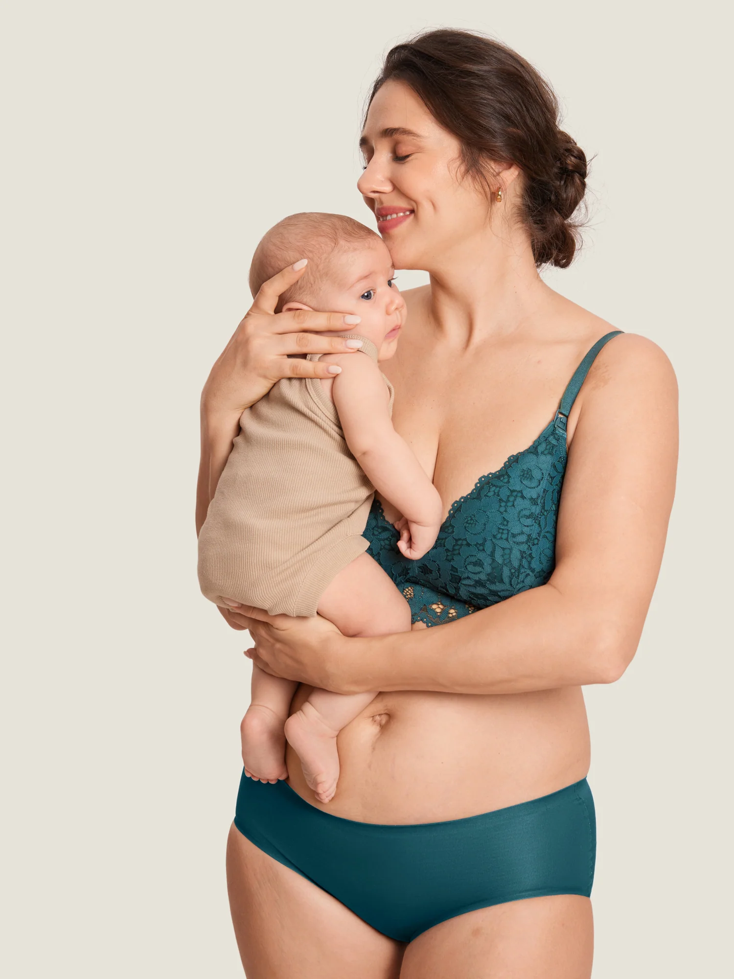 More Support Lace Nursing Bralette - Image 27
