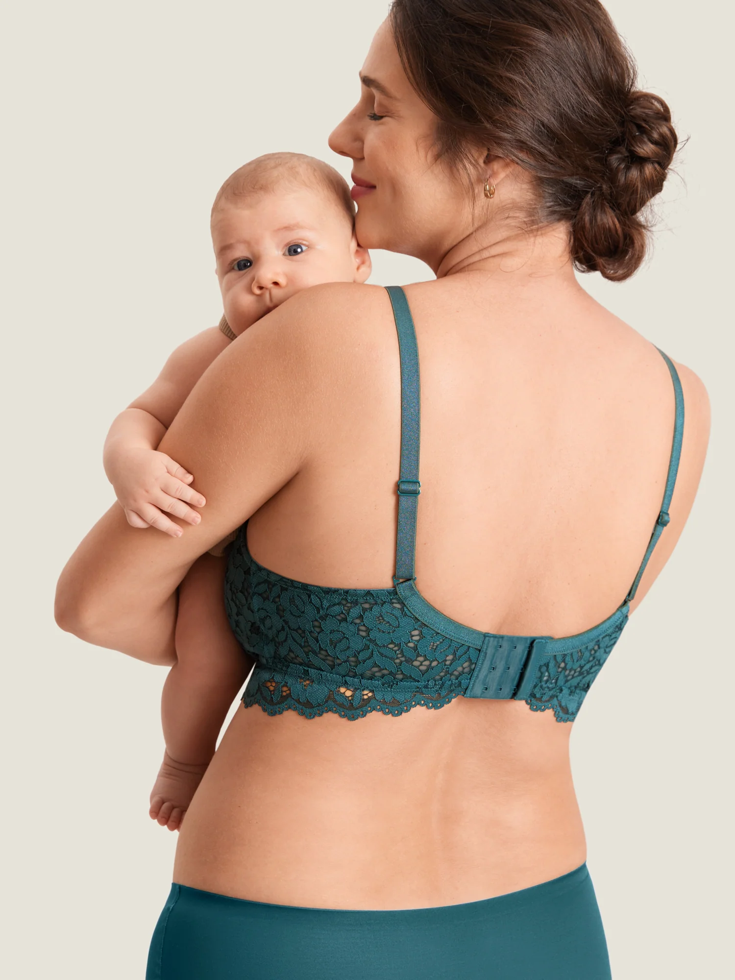 More Support Lace Nursing Bralette - Image 28