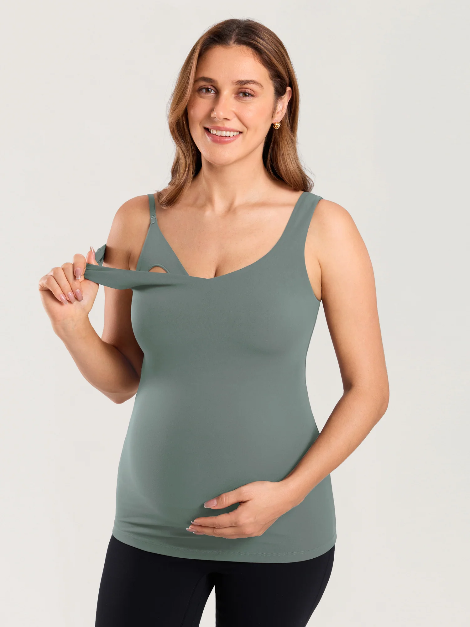 Natrelax® V Neck Nursing Tank Top - Image 11