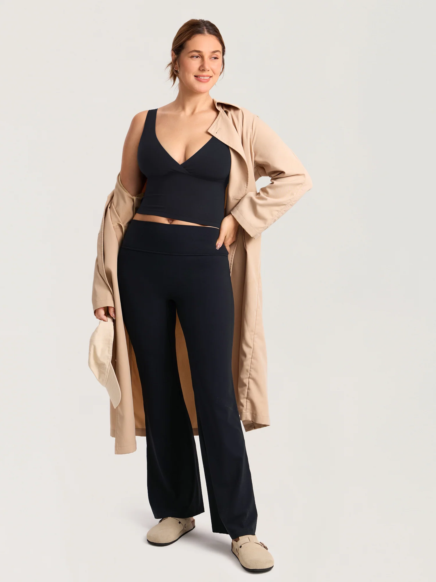 Natrelax® Crossover Nursing Crop Tank Top - Image 10