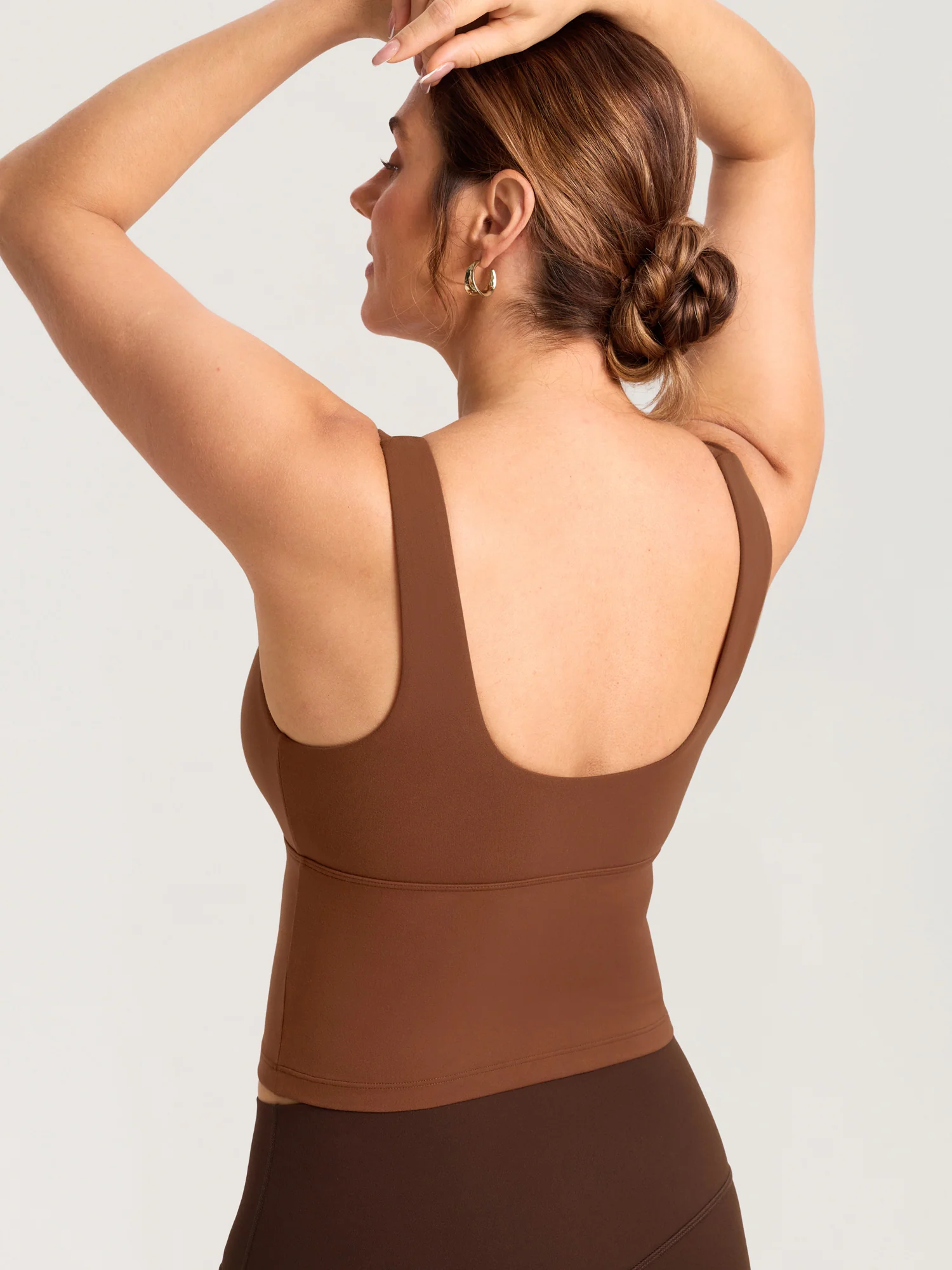 Natrelax® Crossover Nursing Crop Tank Top - Image 23