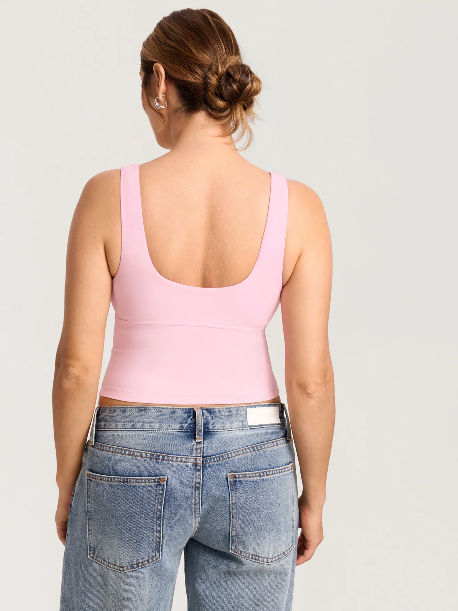 Natrelax® Crossover Nursing Crop Tank Top - Image 27
