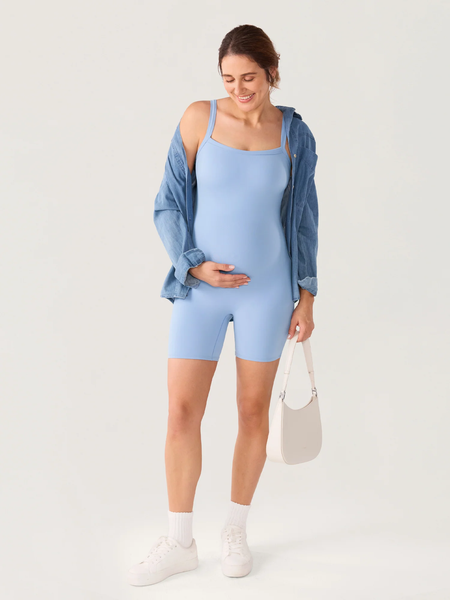 Natrelax® Maternity Cami Romper - Built-in Pads - Image 5