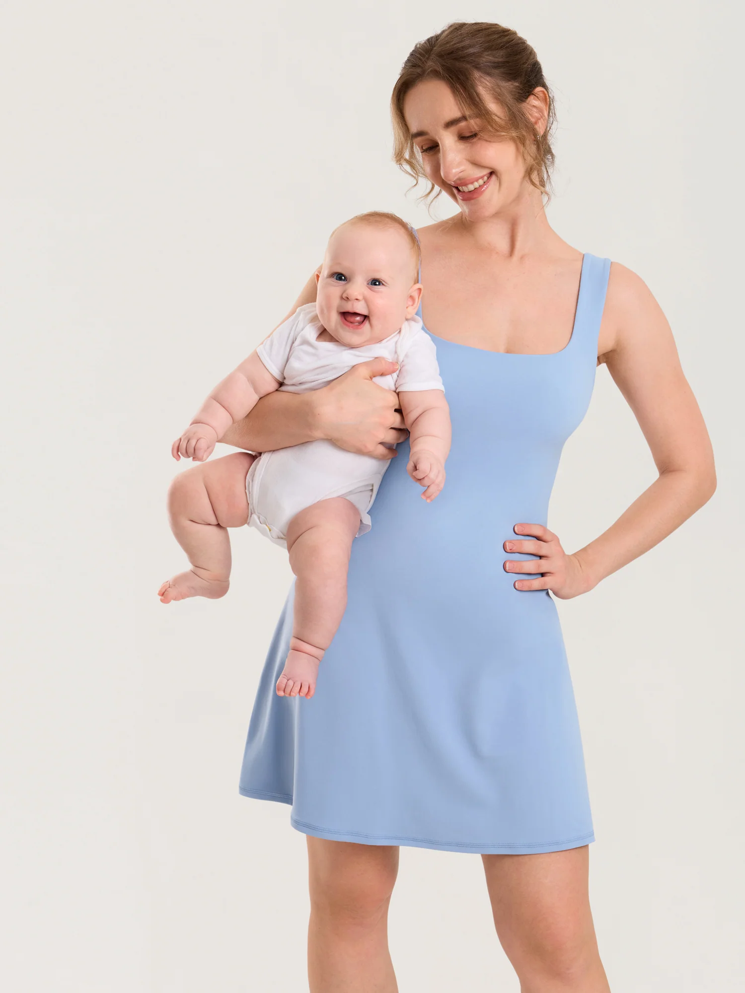 Natrelax® Maternity Mini Dress - Easy Peezy - Image 33