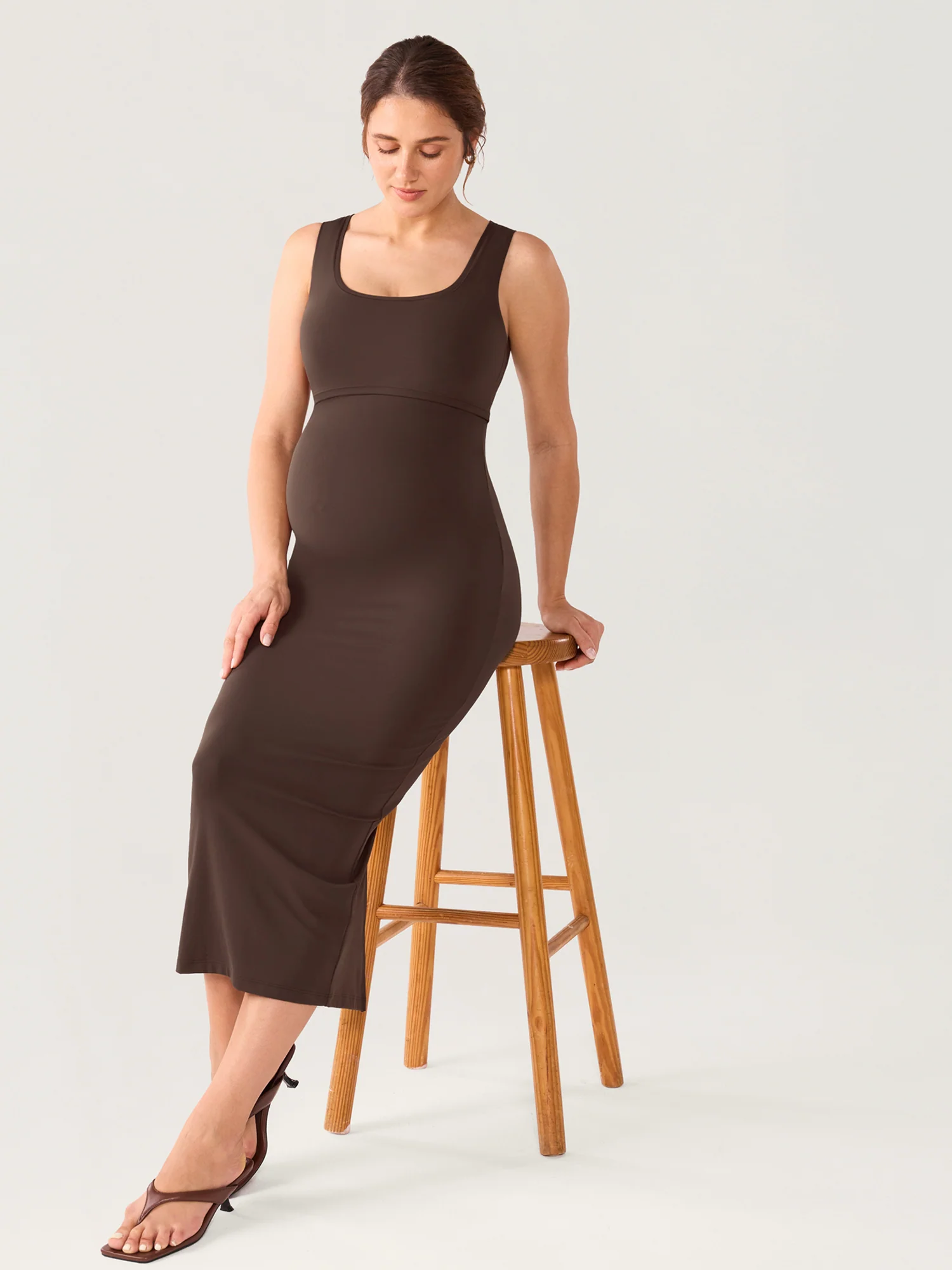 Natrelax® Hidden Crossover Babycon Maxi Dress - Image 16