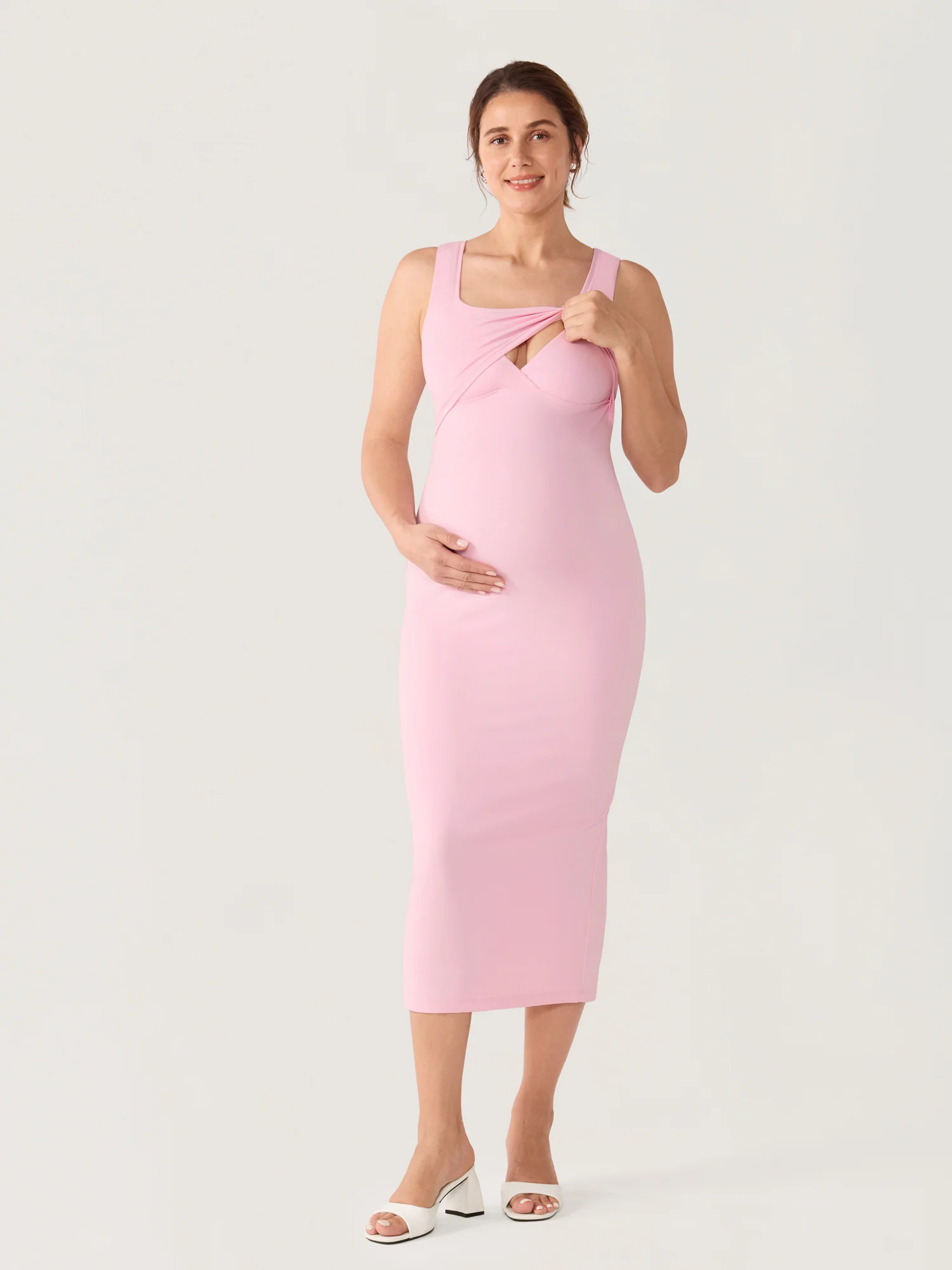 Natrelax® Hidden Crossover Babycon Maxi Dress - Image 19