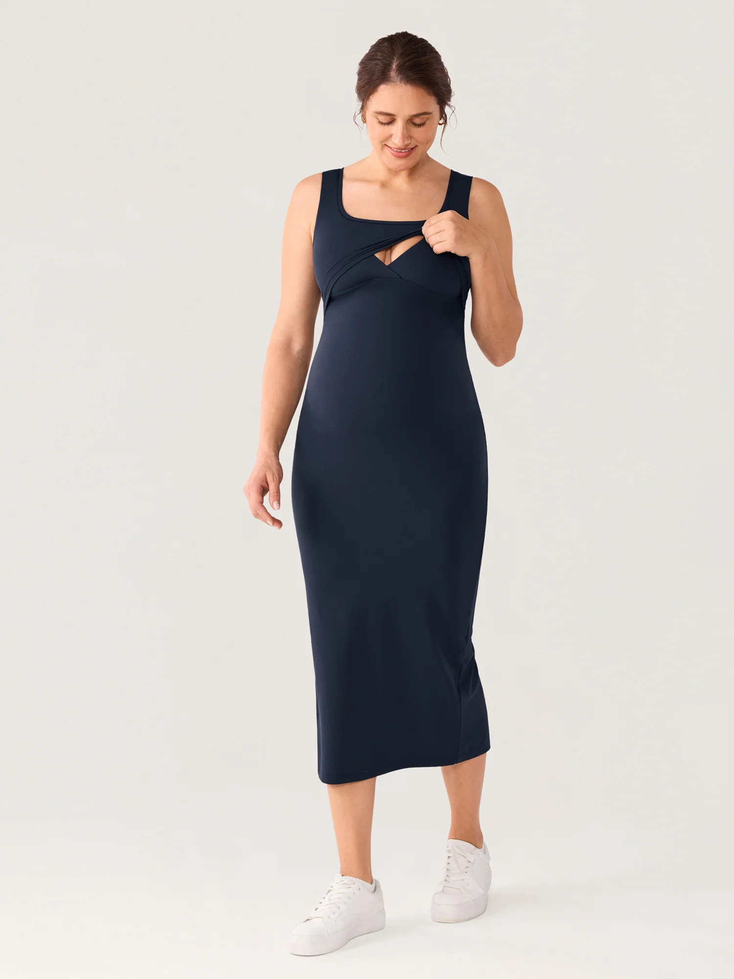 Natrelax® Hidden Crossover Babycon Maxi Dress - Image 6