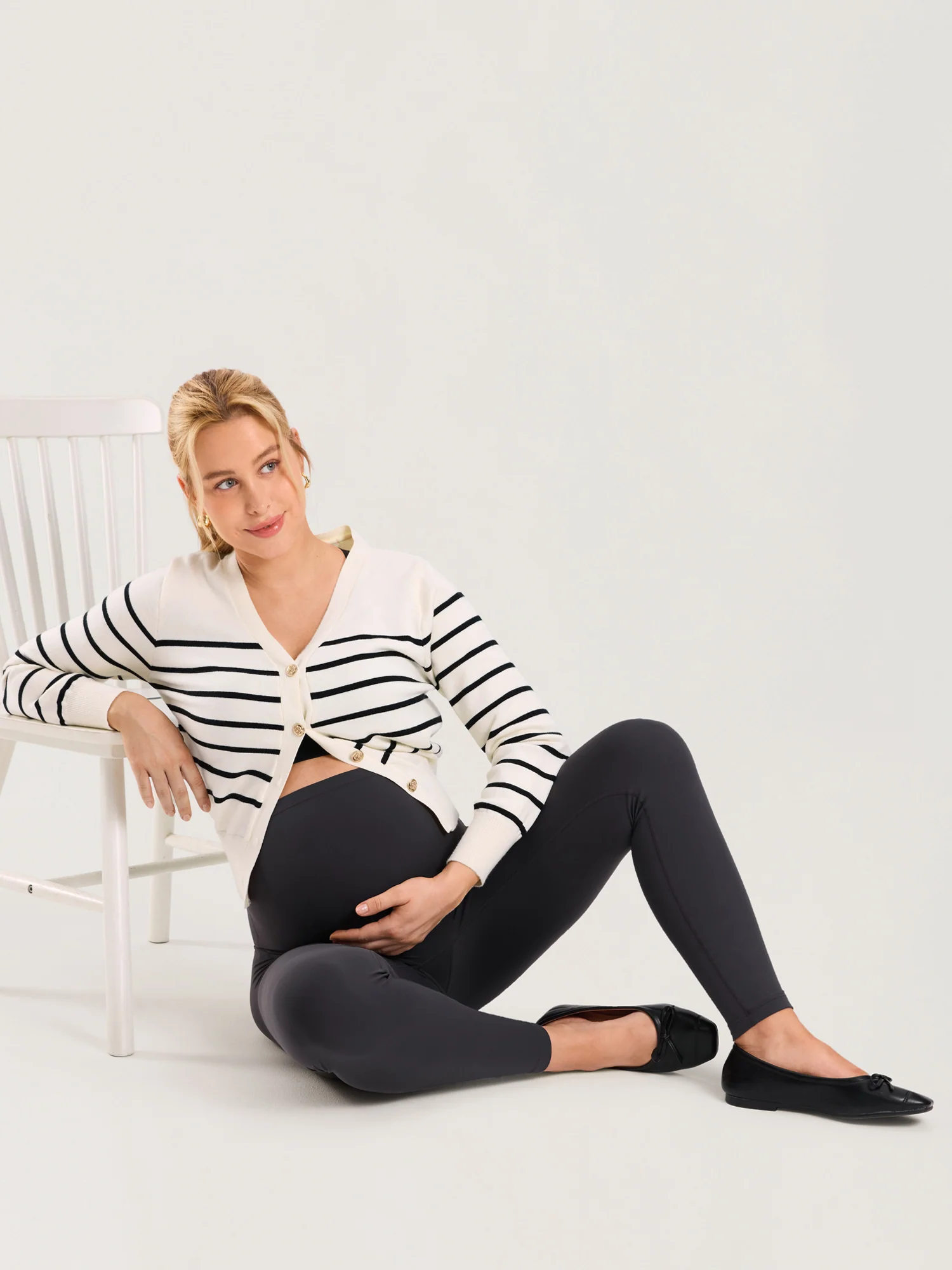 Natrelax® No Front Seam Maternity Leggings 25" - Image 22