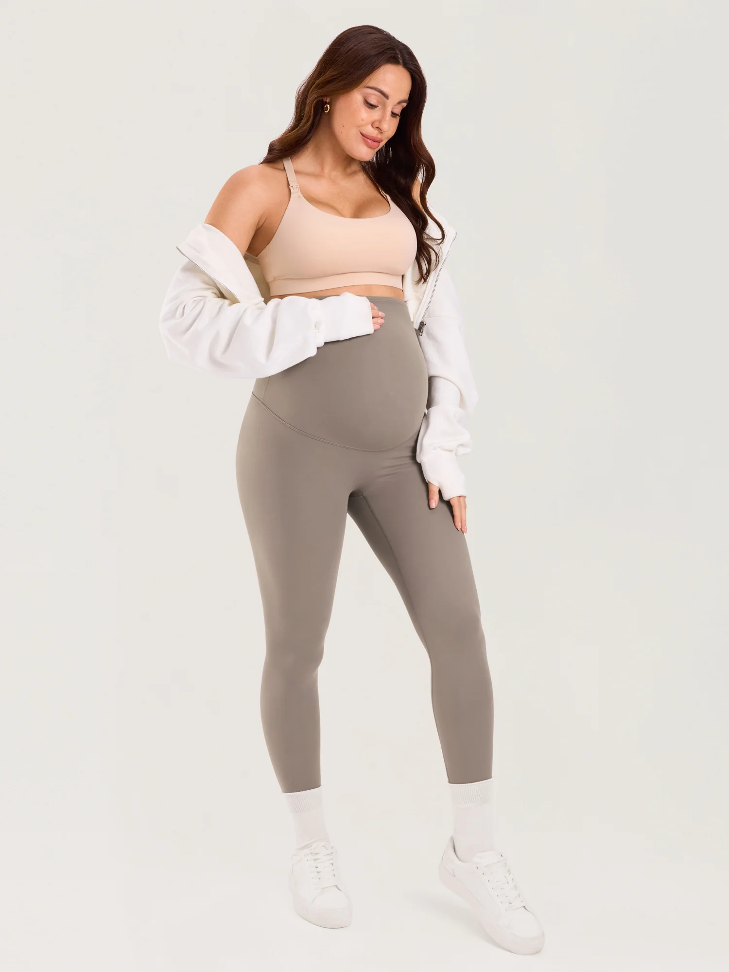 Natrelax® No Front Seam Maternity Leggings 25" - Image 3
