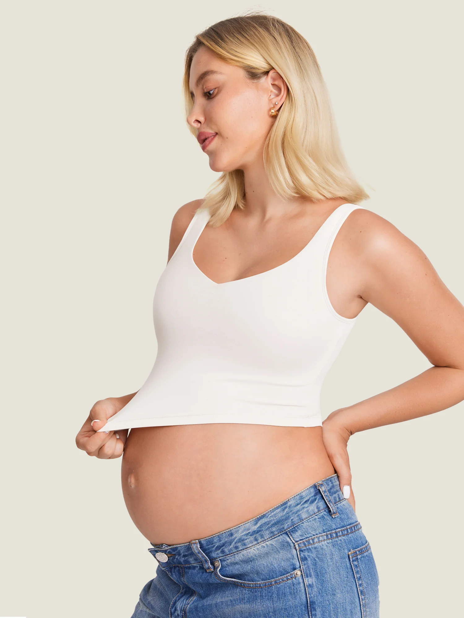 Natrelax® Nursing Crop Tank Top - Image 36