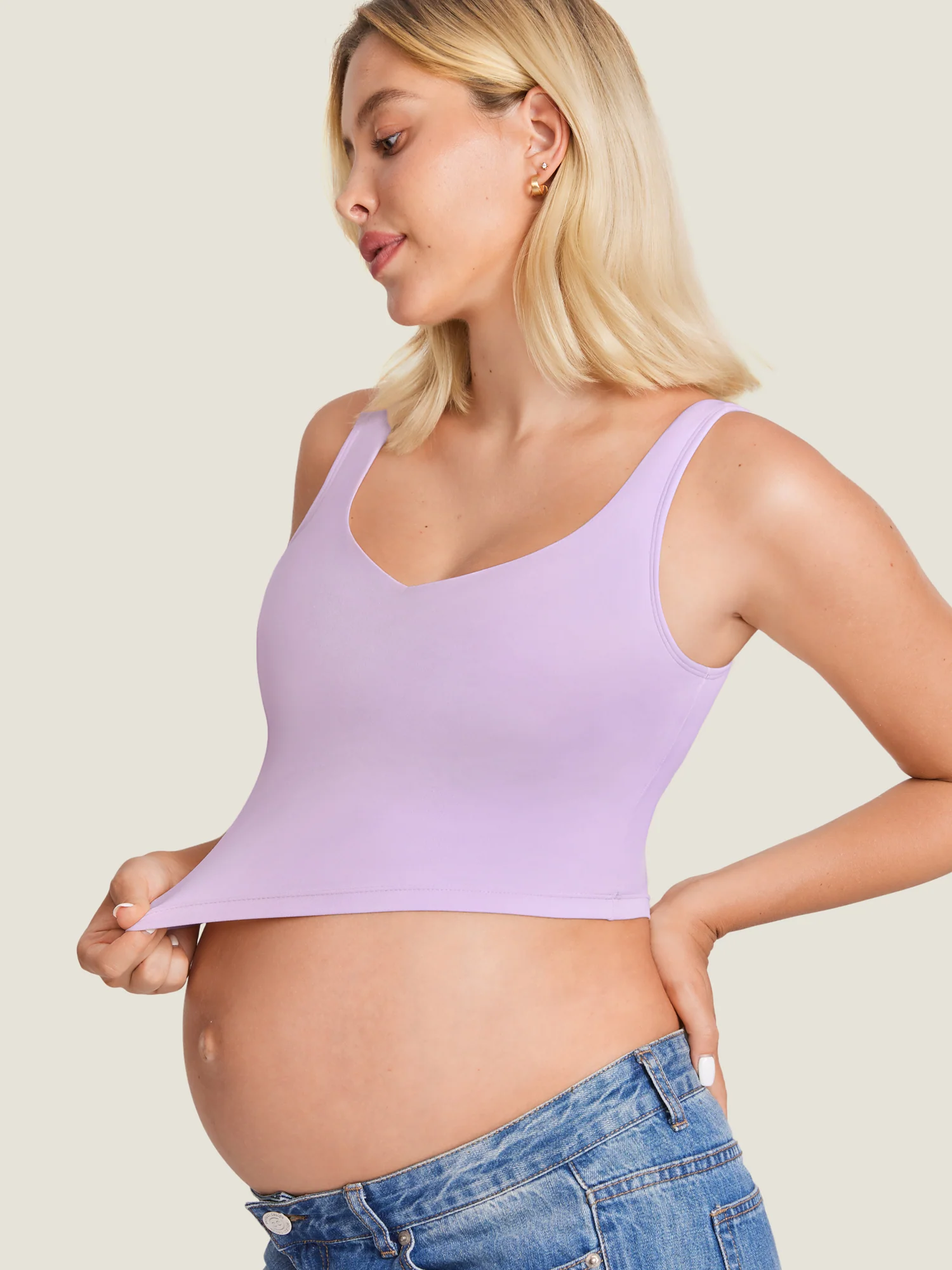 Natrelax® Nursing Crop Tank Top - Image 49