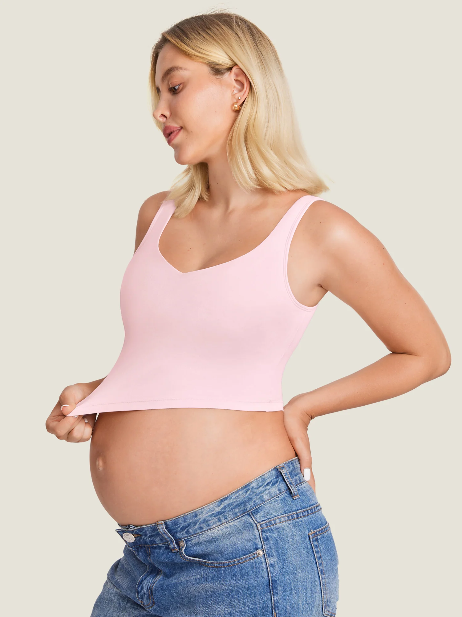 Natrelax® Nursing Crop Tank Top - Image 52